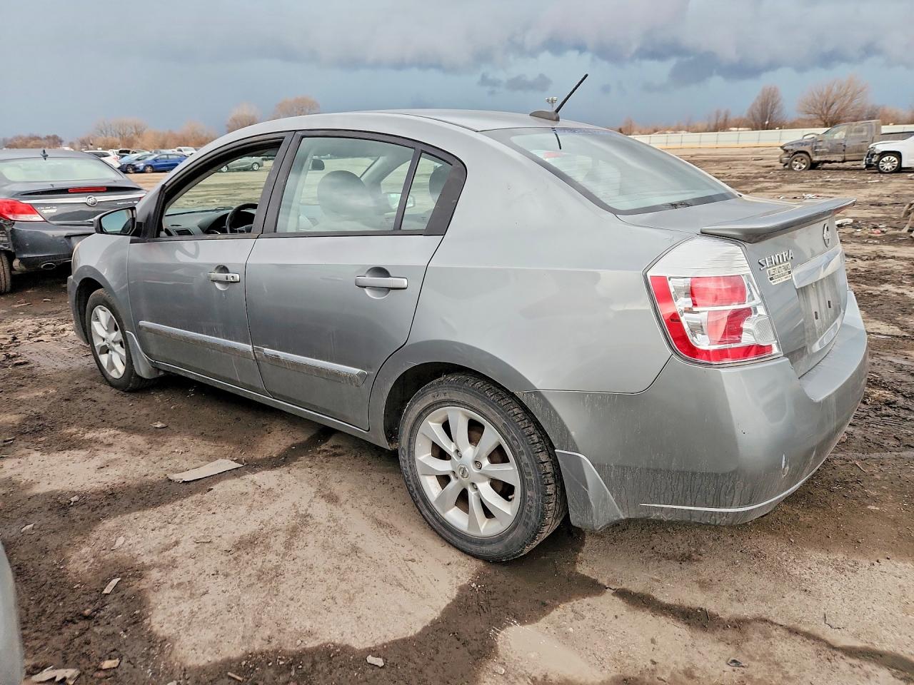 2012 Nissan Sentra 2.0 Gray vin: 3N1AB6AP3CL612751
