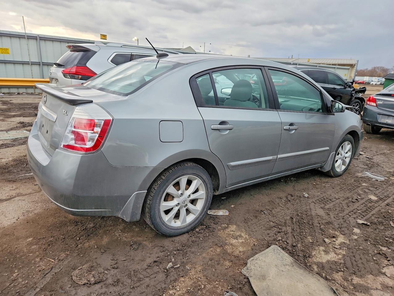 2012 Nissan Sentra 2.0 Gray vin: 3N1AB6AP3CL612751