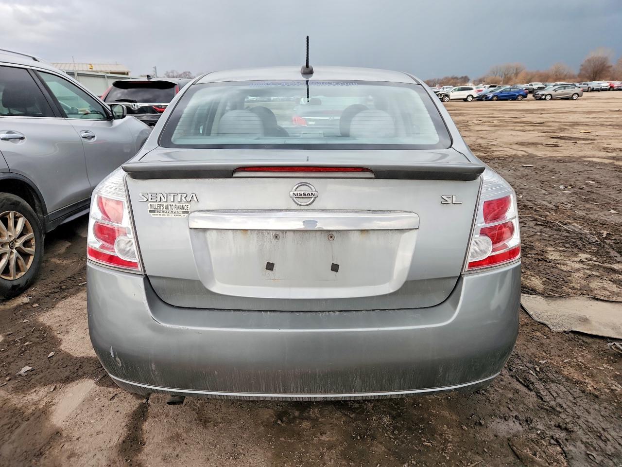 2012 Nissan Sentra 2.0 Gray vin: 3N1AB6AP3CL612751