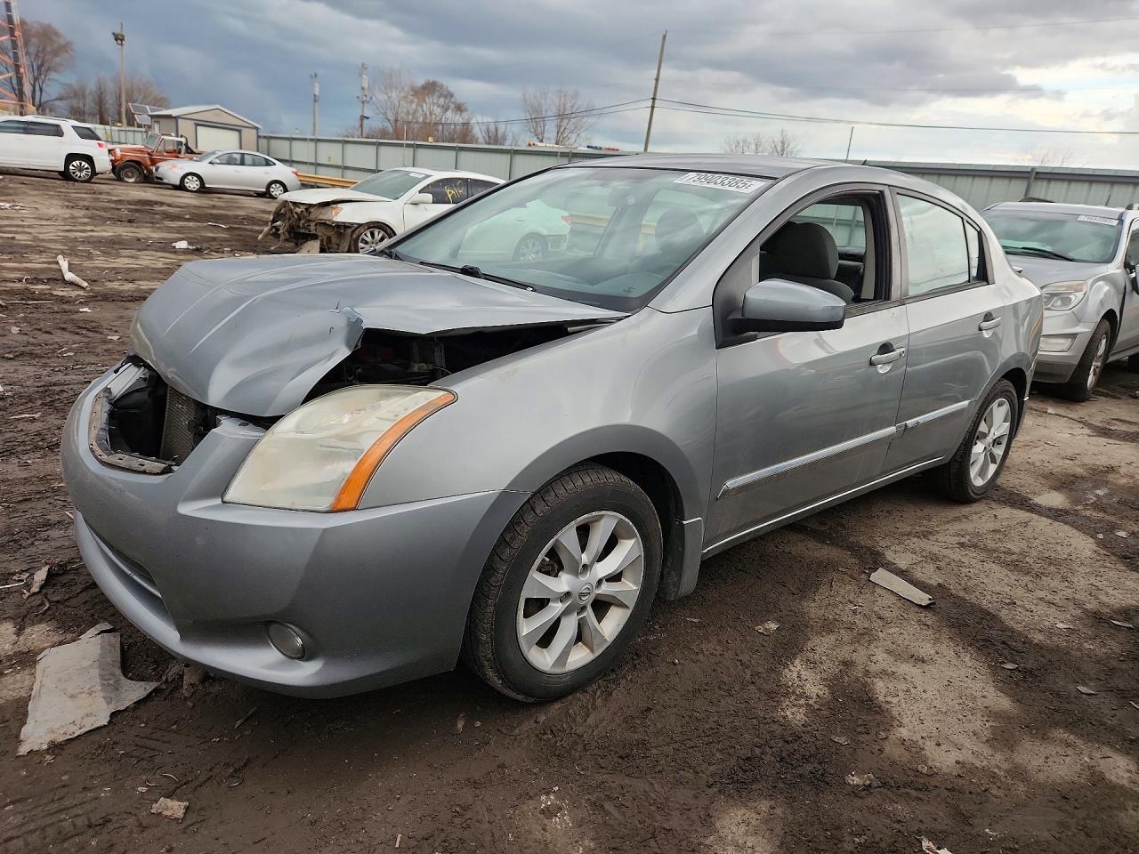 2012 Nissan Sentra 2.0 Gray vin: 3N1AB6AP3CL612751