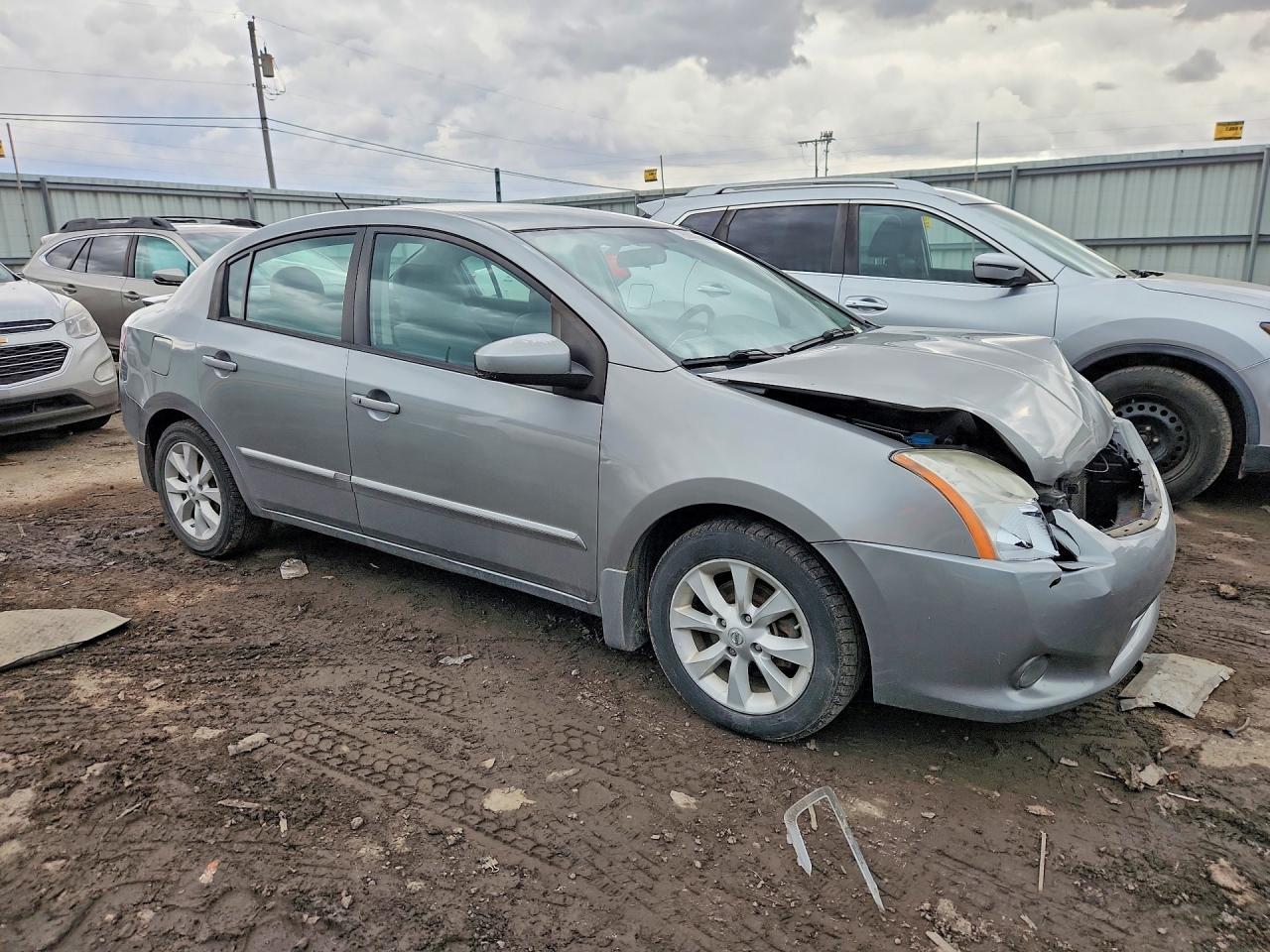2012 Nissan Sentra 2.0 Gray vin: 3N1AB6AP3CL612751