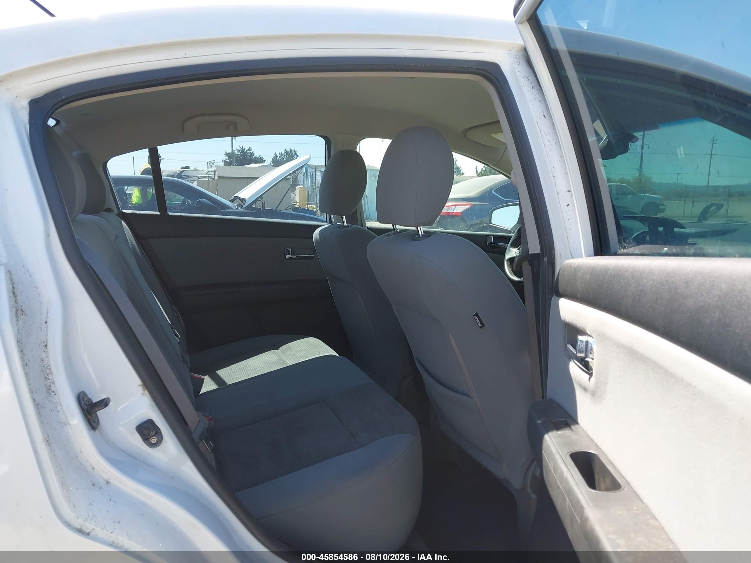 2012 Nissan Sentra 2.0 Sr White vin: 3N1AB6AP3CL622552
