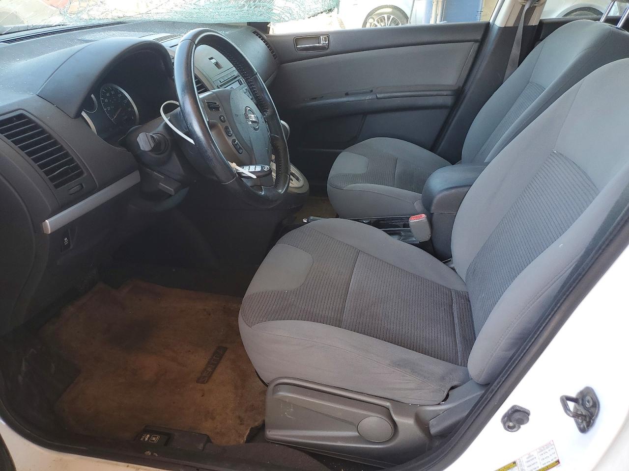2012 Nissan Sentra 2.0 White vin: 3N1AB6AP3CL622759