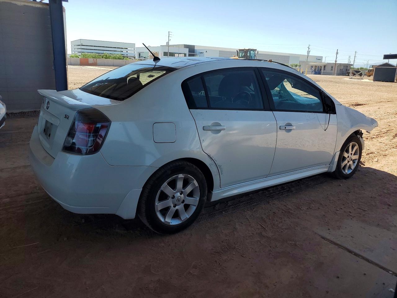 2012 Nissan Sentra 2.0 White vin: 3N1AB6AP3CL622759