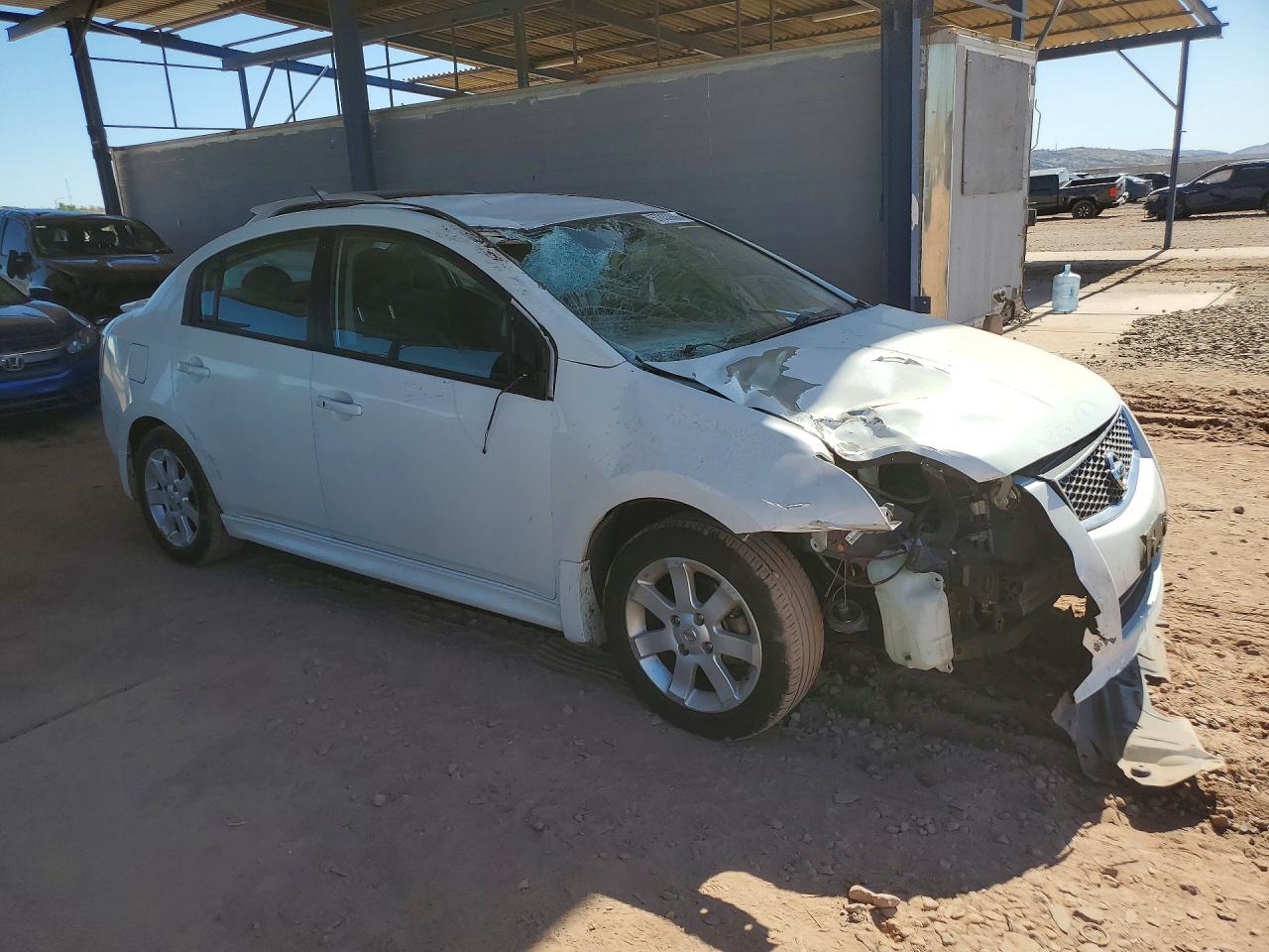 2012 Nissan Sentra 2.0 White vin: 3N1AB6AP3CL622759
