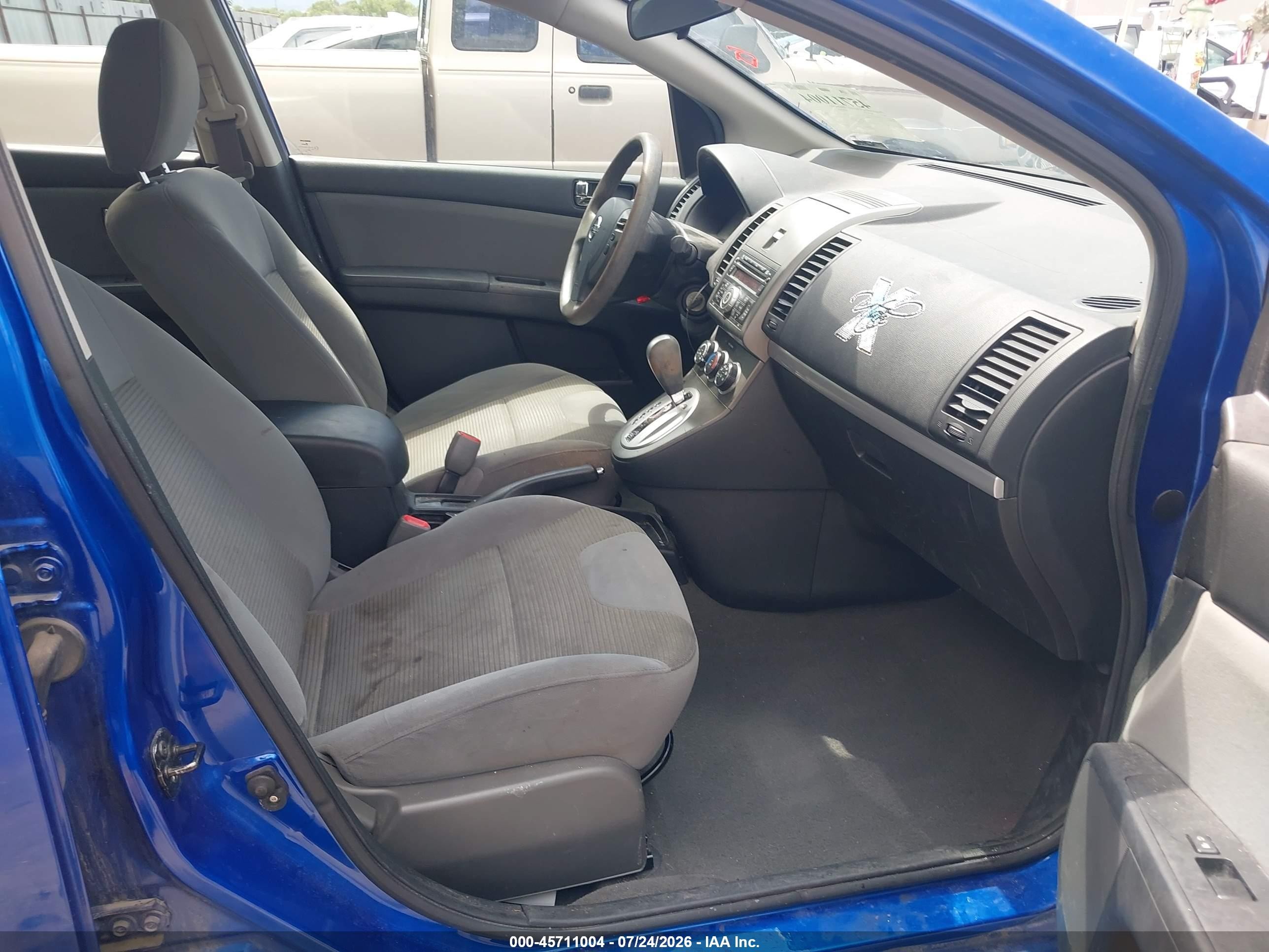 2012 Nissan Sentra 2.0 Sr Blue vin: 3N1AB6AP3CL637665