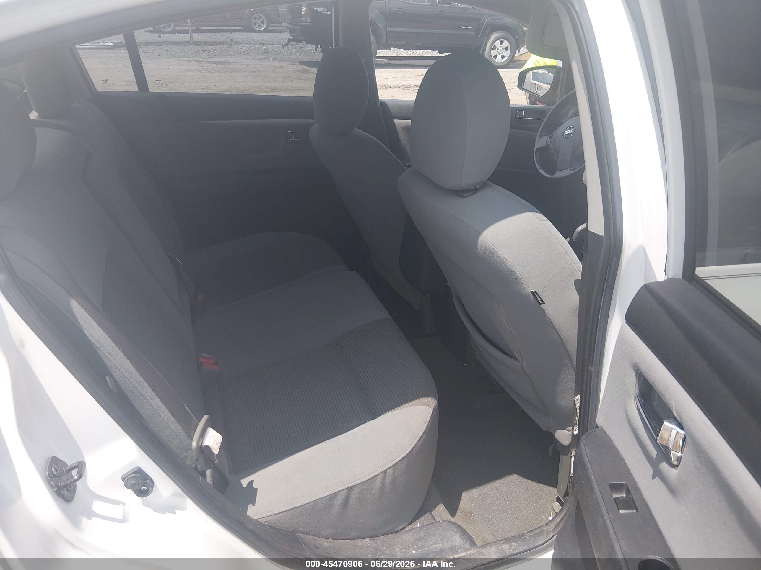 2012 Nissan Sentra 2.0 Sr White vin: 3N1AB6AP3CL644812