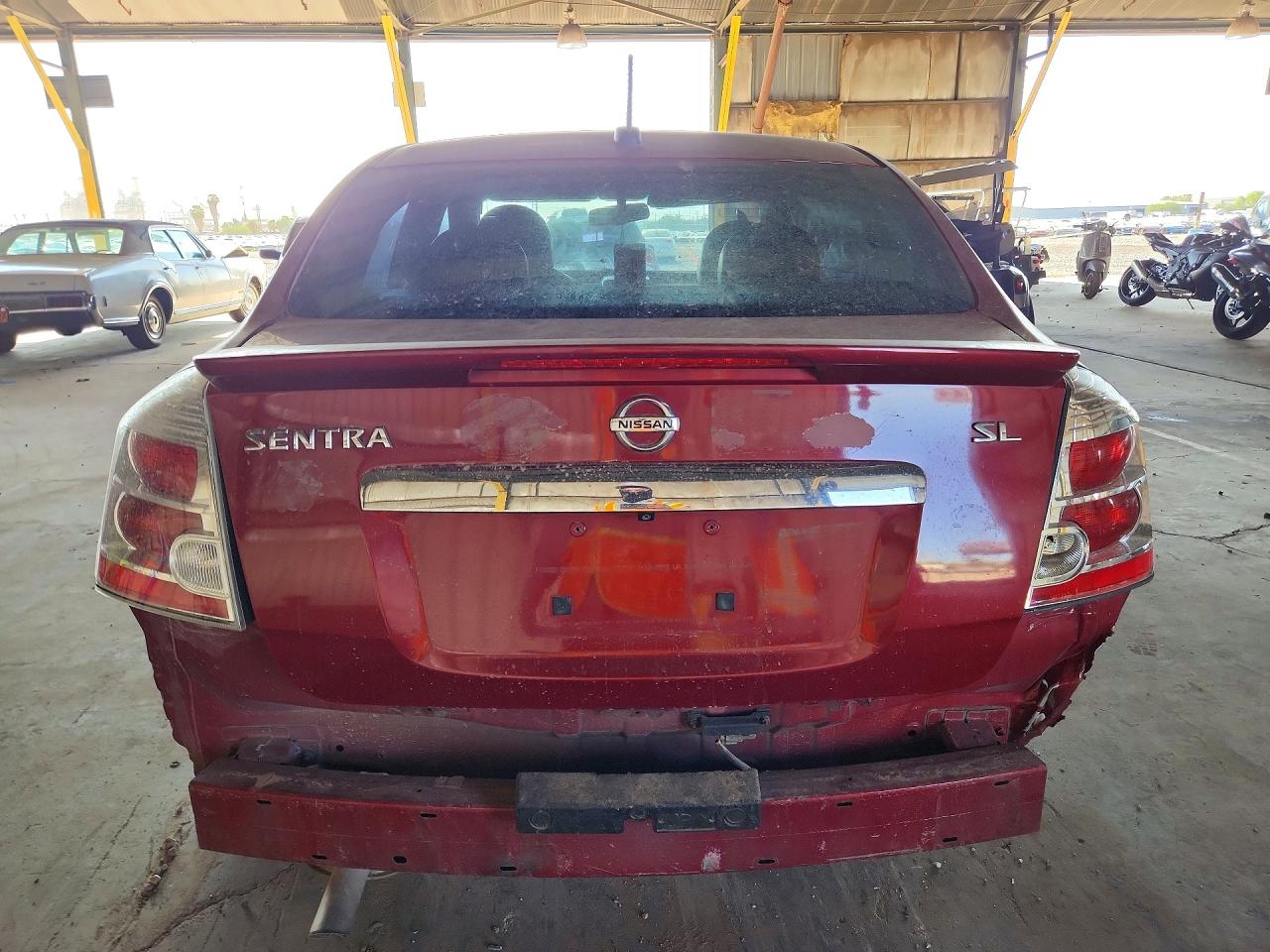 2012 Nissan Sentra 2.0 Maroon vin: 3N1AB6AP3CL647824