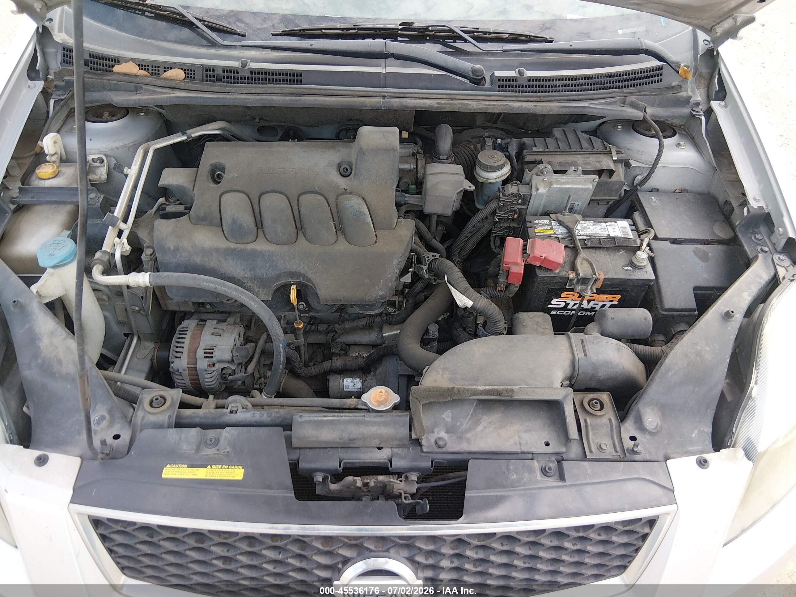 2012 Nissan Sentra 2.0 Sr Silver vin: 3N1AB6AP3CL648634