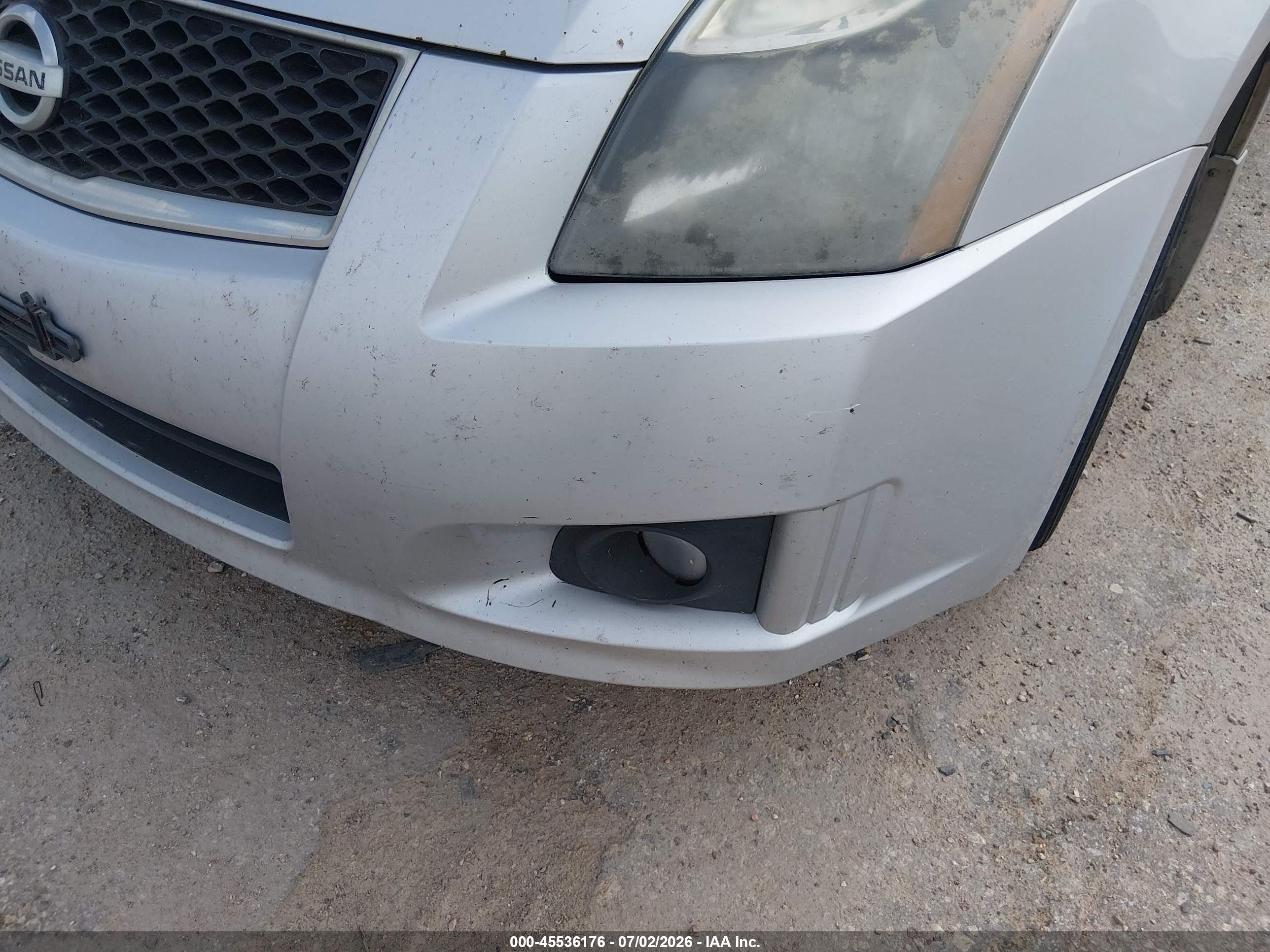 2012 Nissan Sentra 2.0 Sr Silver vin: 3N1AB6AP3CL648634