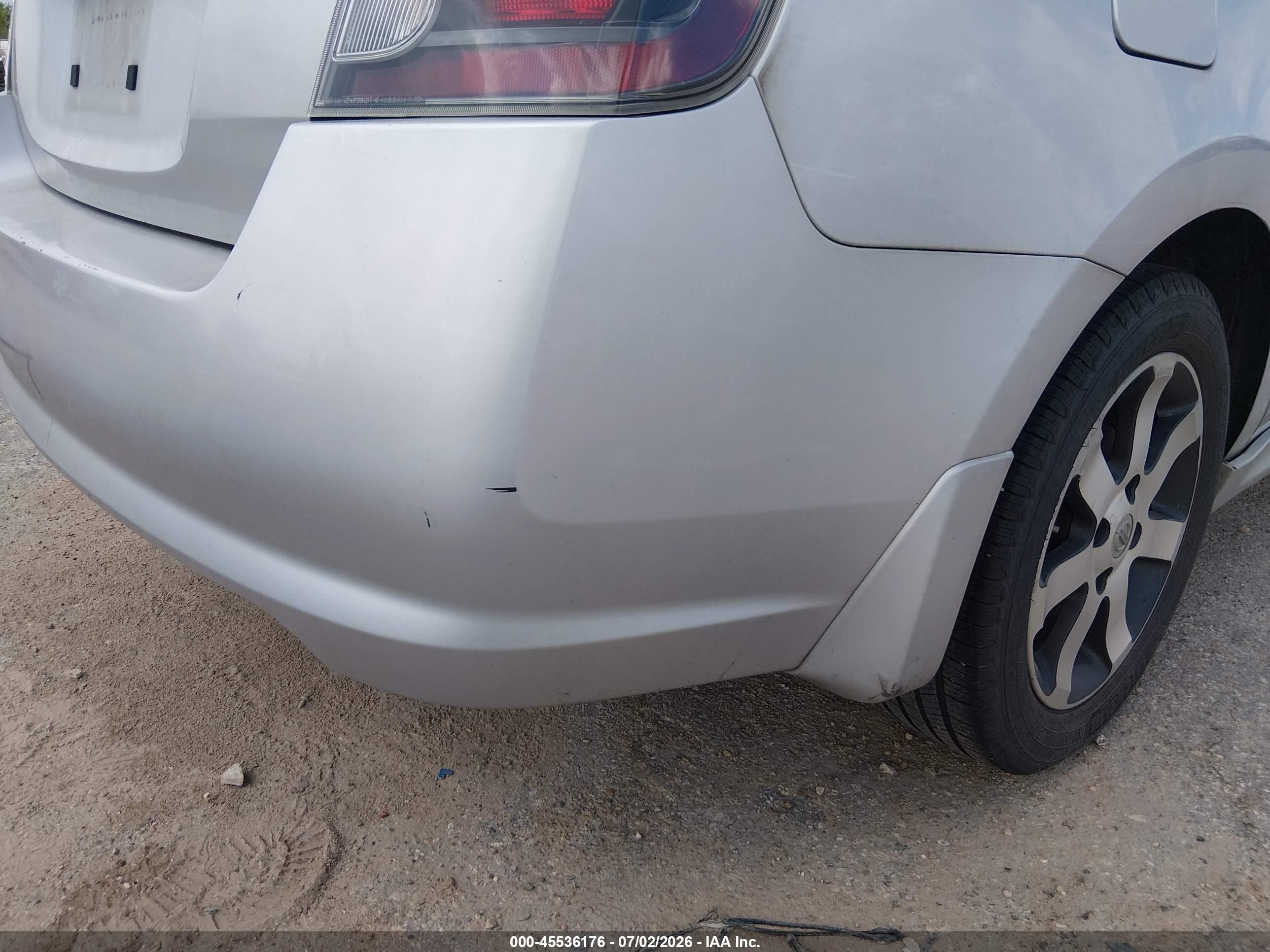 2012 Nissan Sentra 2.0 Sr Silver vin: 3N1AB6AP3CL648634