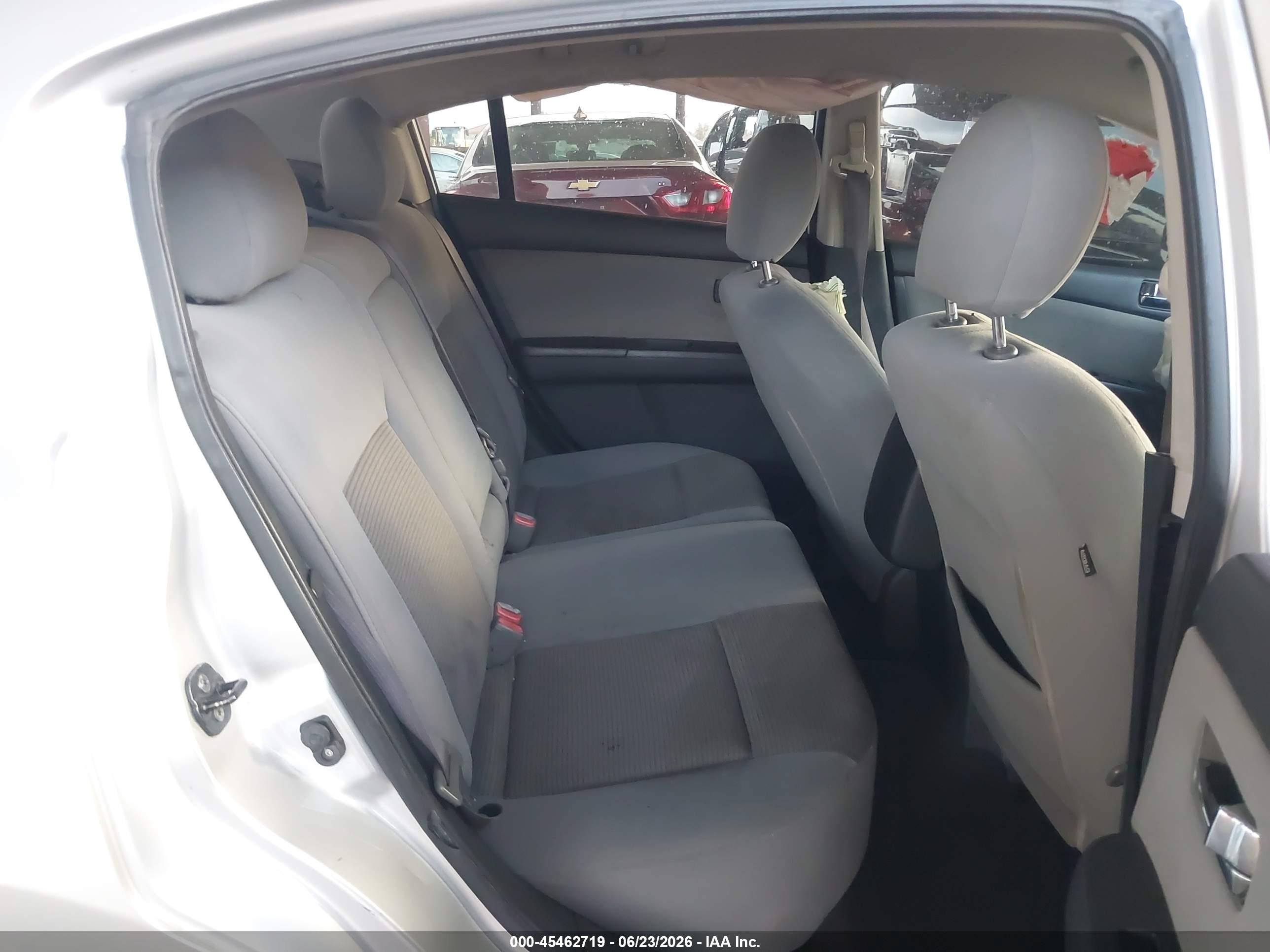 2012 Nissan Sentra 2.0 S Серый vin: 3N1AB6AP3CL679026
