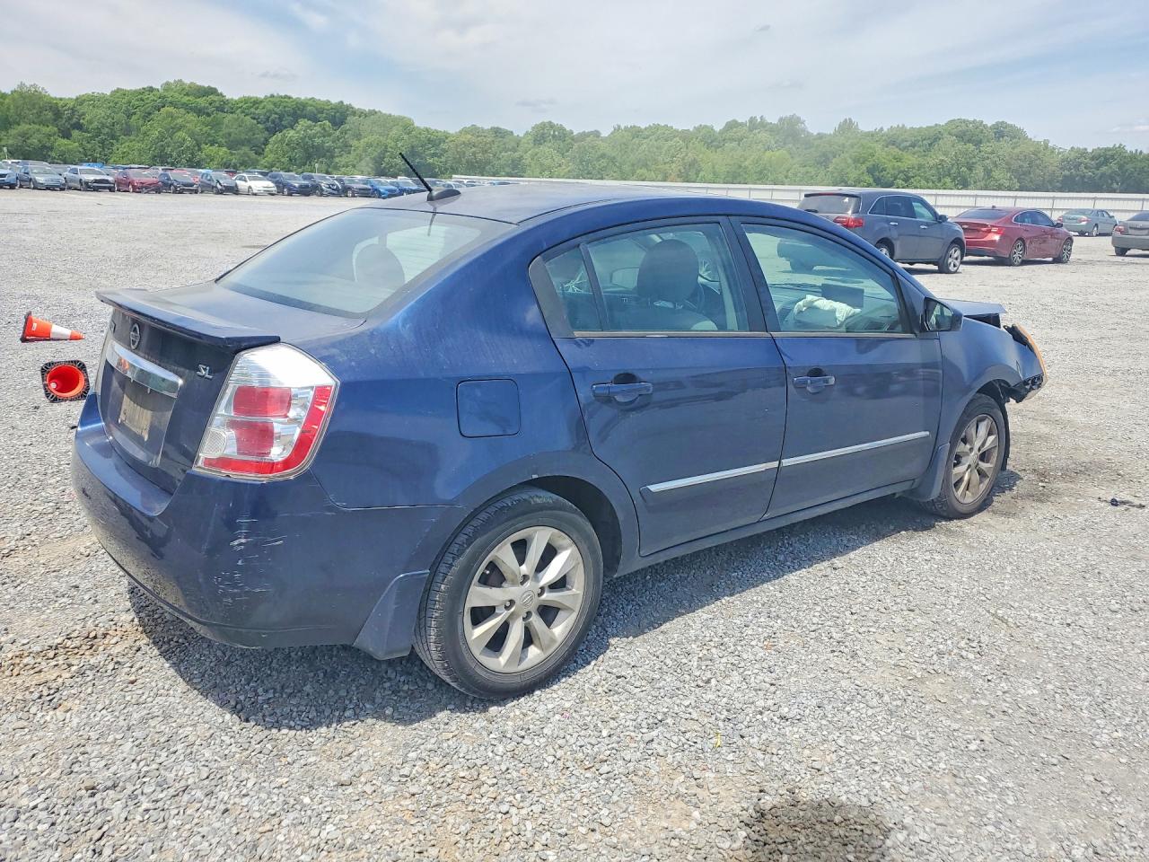 2012 Nissan Sentra 2.0 Синий vin: 3N1AB6AP3CL685831