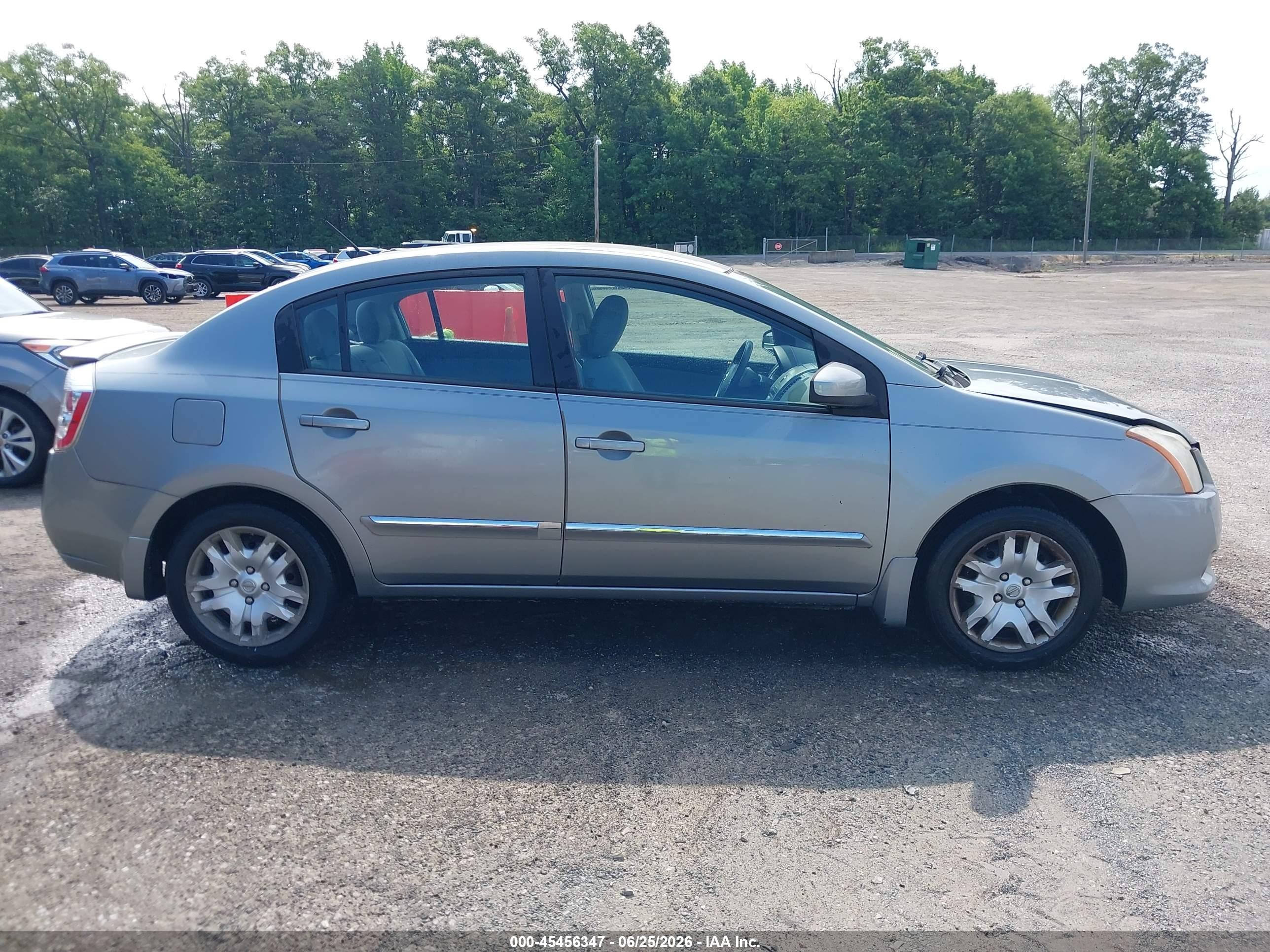 2012 Nissan Sentra 2.0 S Gray vin: 3N1AB6AP3CL686736