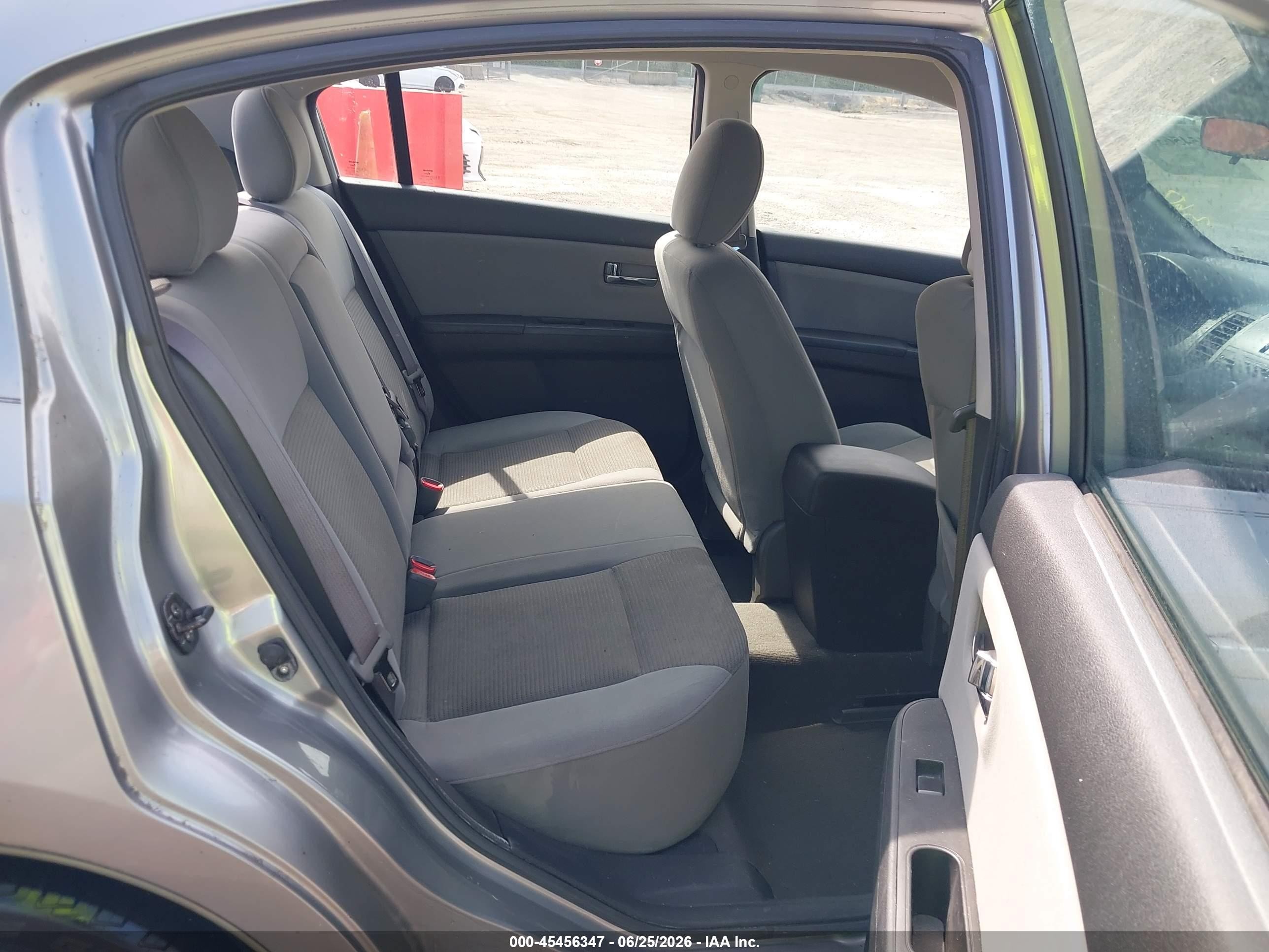 2012 Nissan Sentra 2.0 S Gray vin: 3N1AB6AP3CL686736
