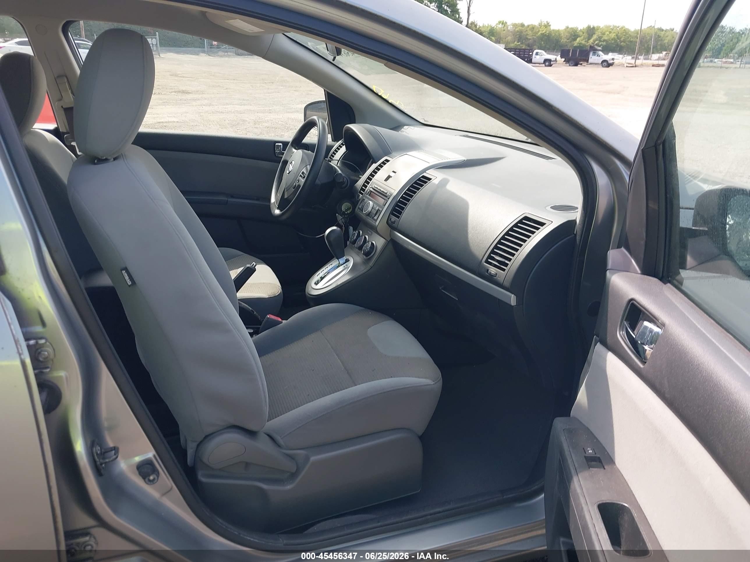2012 Nissan Sentra 2.0 S Gray vin: 3N1AB6AP3CL686736