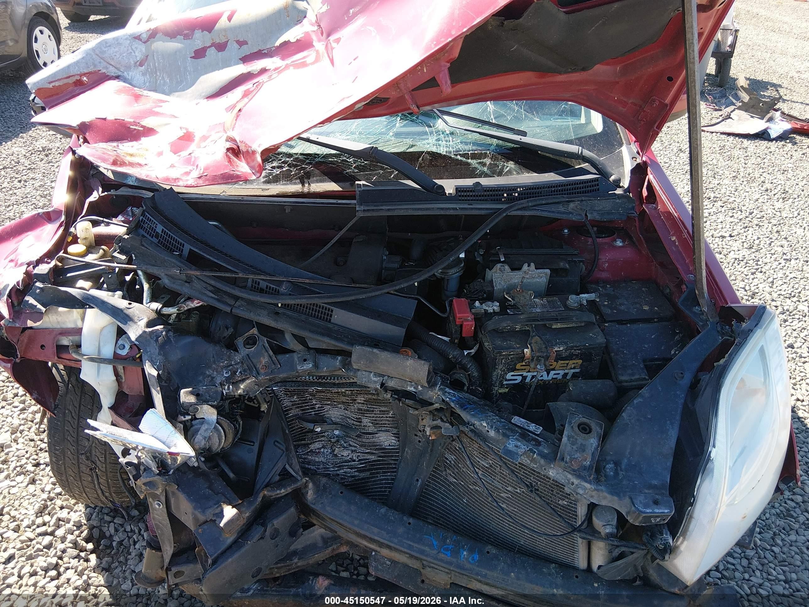 2012 Nissan Sentra 2.0 S Red vin: 3N1AB6AP3CL688437