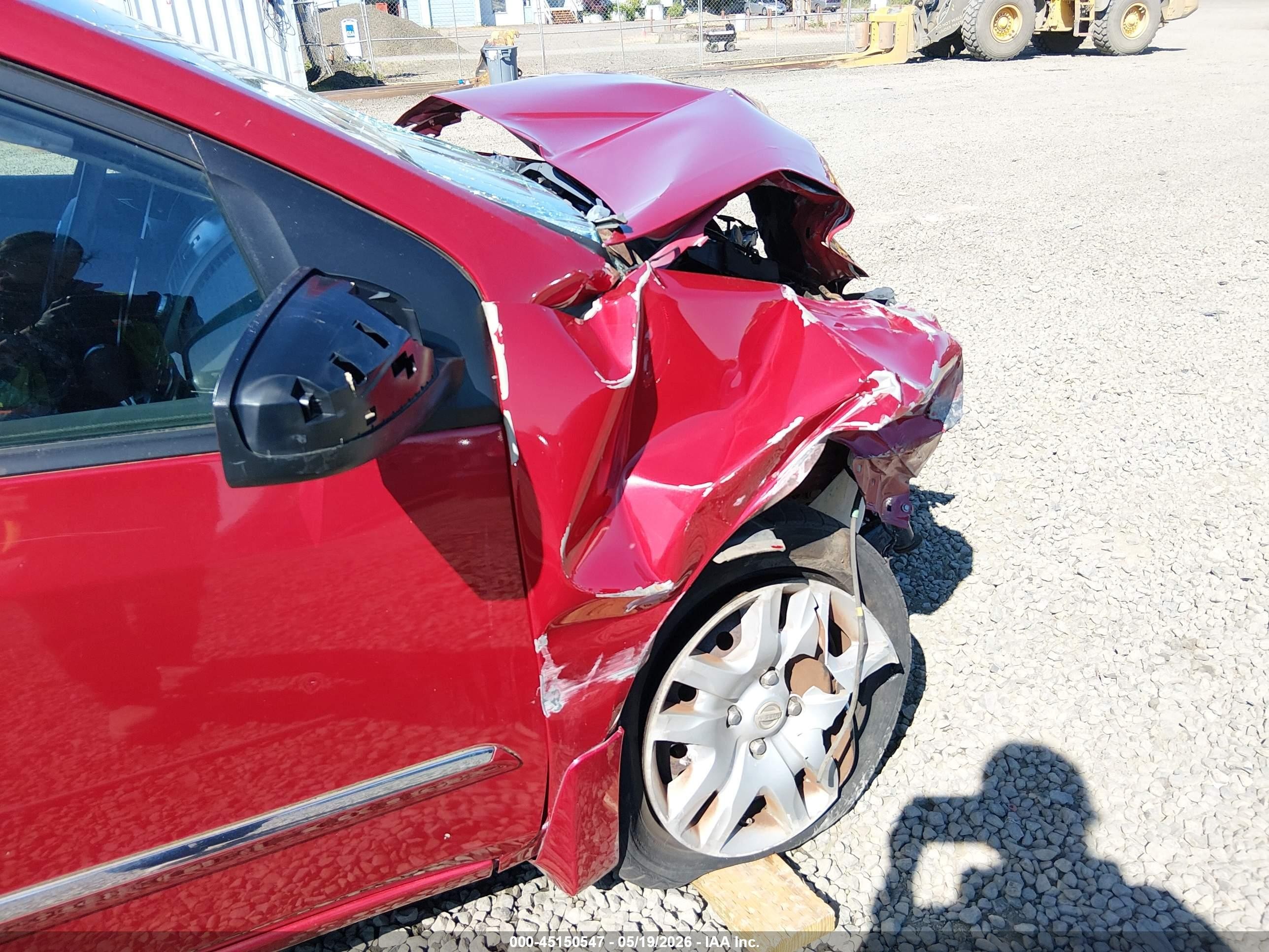 2012 Nissan Sentra 2.0 S Red vin: 3N1AB6AP3CL688437