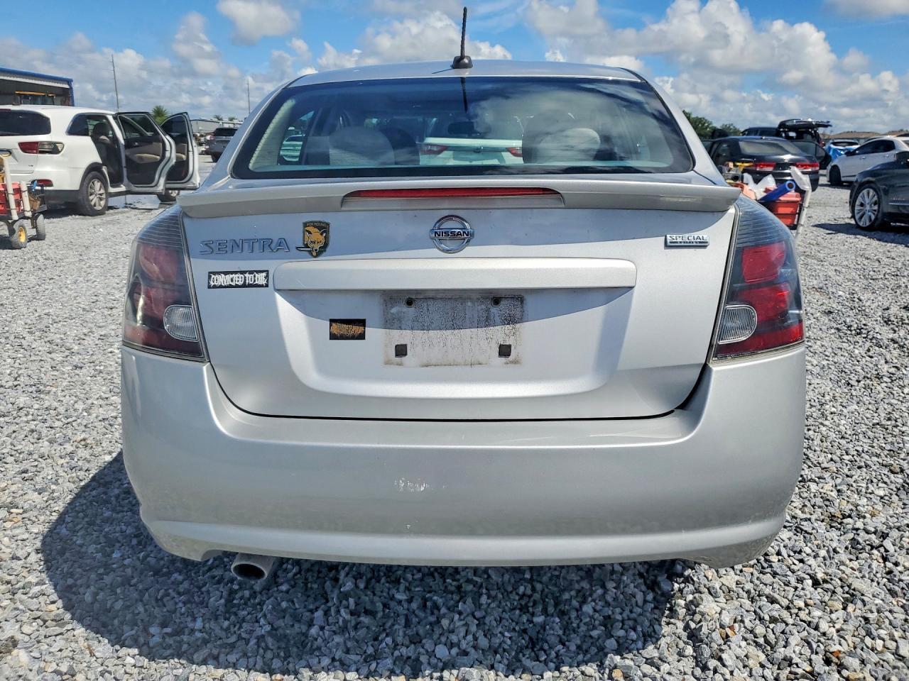 2012 Nissan Sentra 2.0 Silver vin: 3N1AB6AP3CL696618