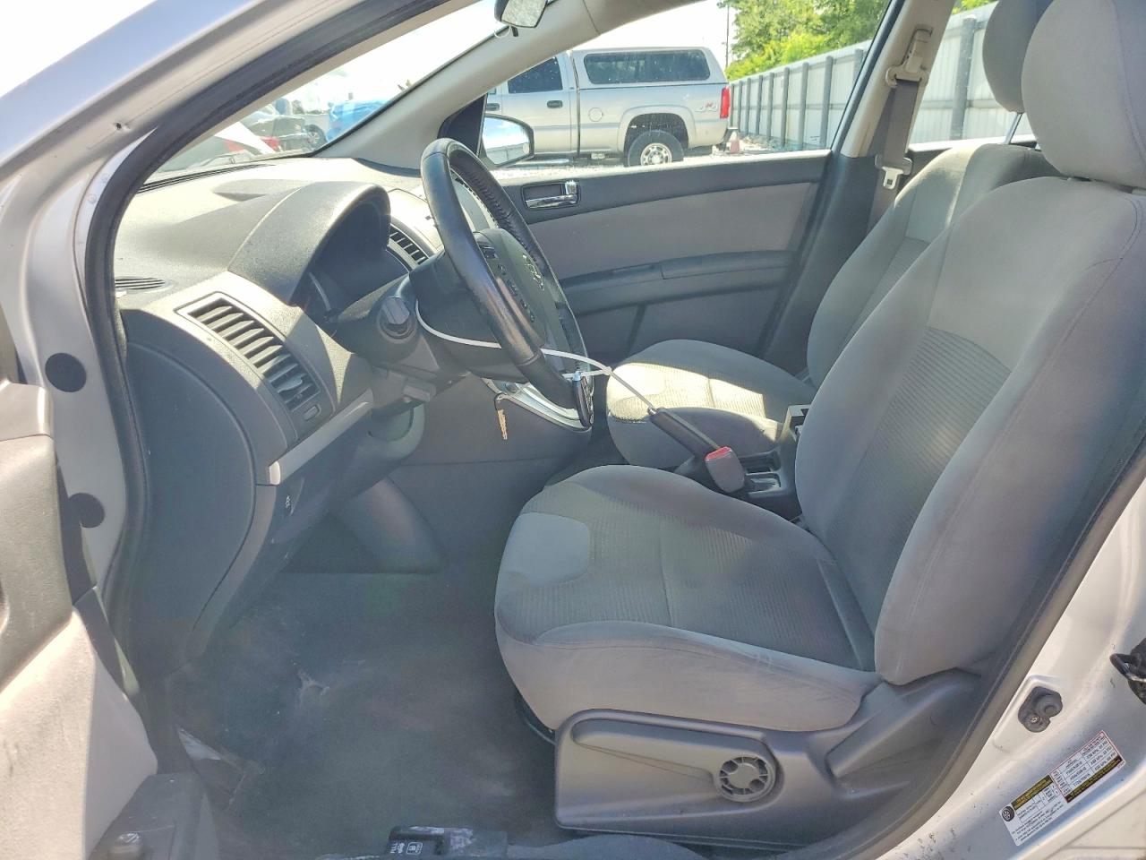 2012 Nissan Sentra 2.0 Silver vin: 3N1AB6AP3CL696618