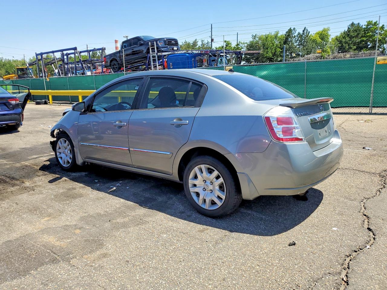 2012 Nissan Sentra Silver vin: 3N1AB6AP3CL698756