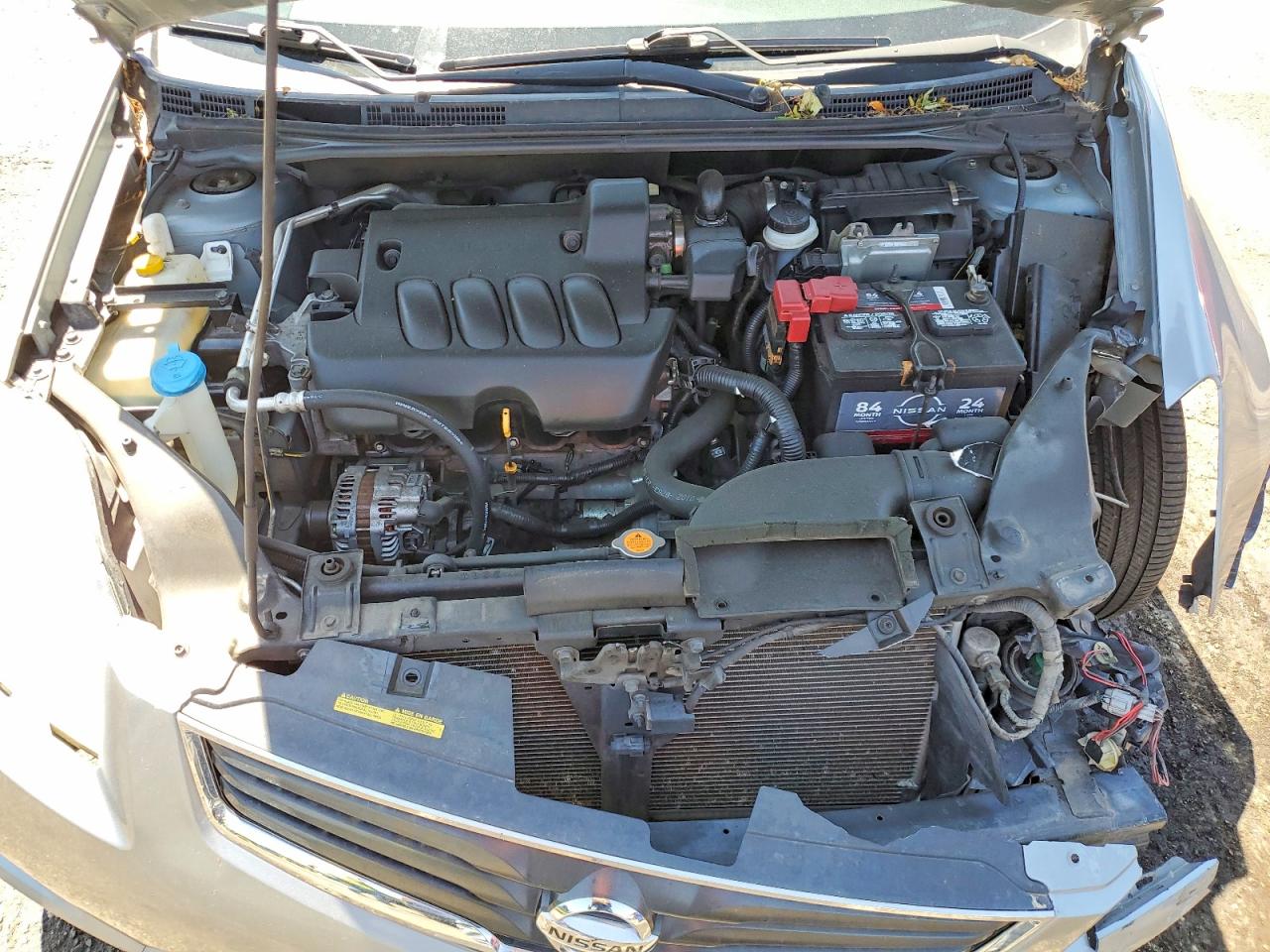2012 Nissan Sentra Silver vin: 3N1AB6AP3CL698756