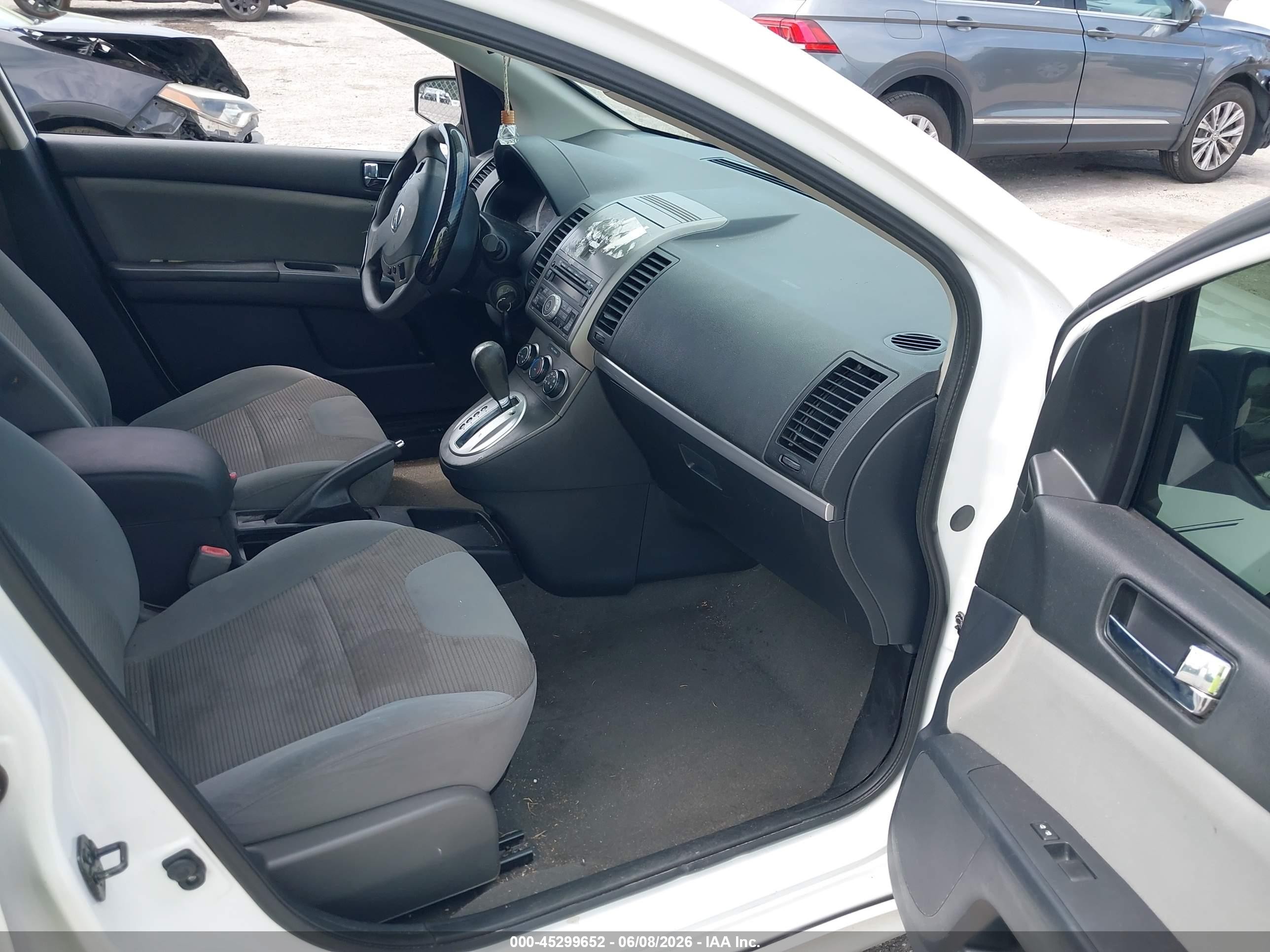 2012 Nissan Sentra 2.0 Sr White vin: 3N1AB6AP3CL701753