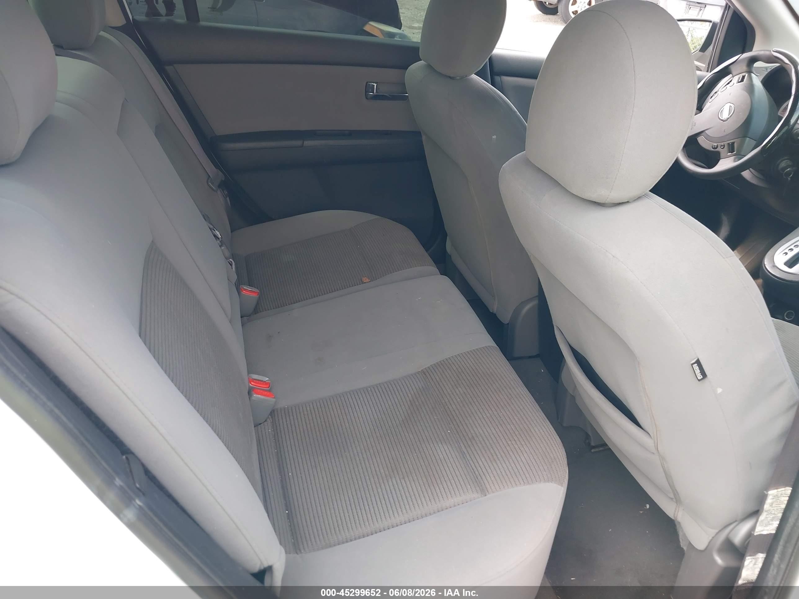 2012 Nissan Sentra 2.0 Sr White vin: 3N1AB6AP3CL701753