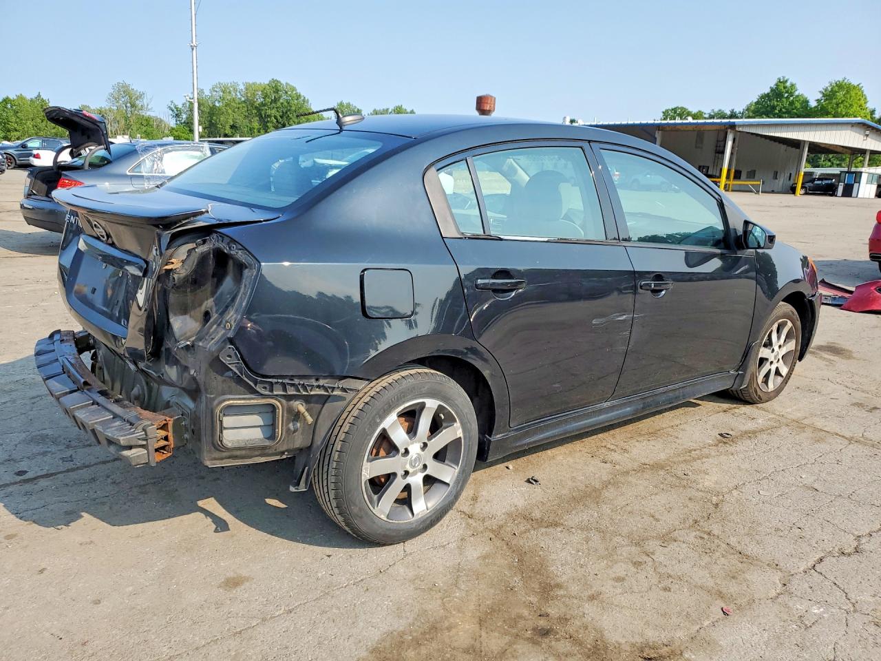 2012 Nissan Sentra 2.0 Black vin: 3N1AB6AP3CL743100