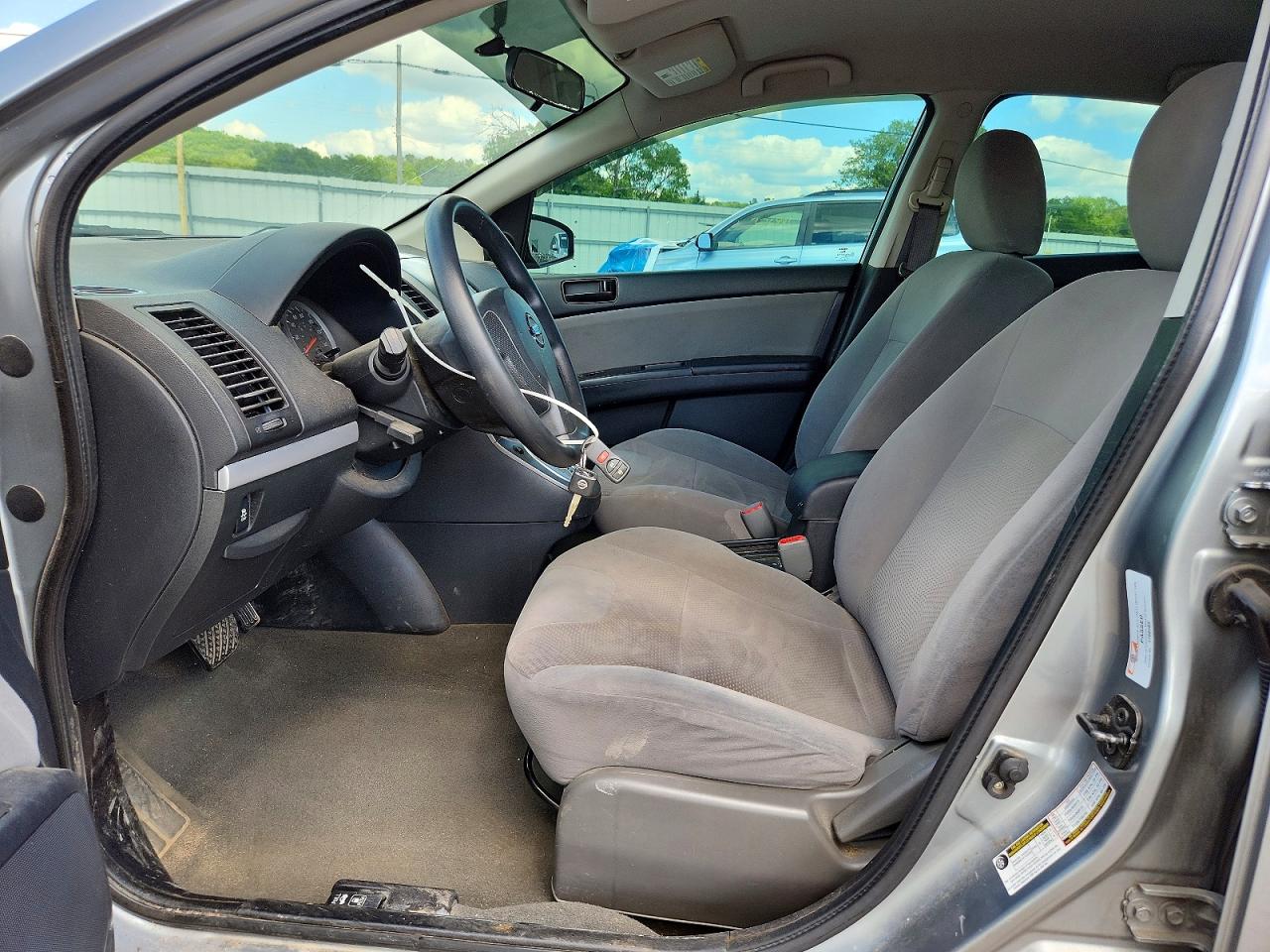 2012 Nissan Sentra 2.0 Silver vin: 3N1AB6AP3CL746823