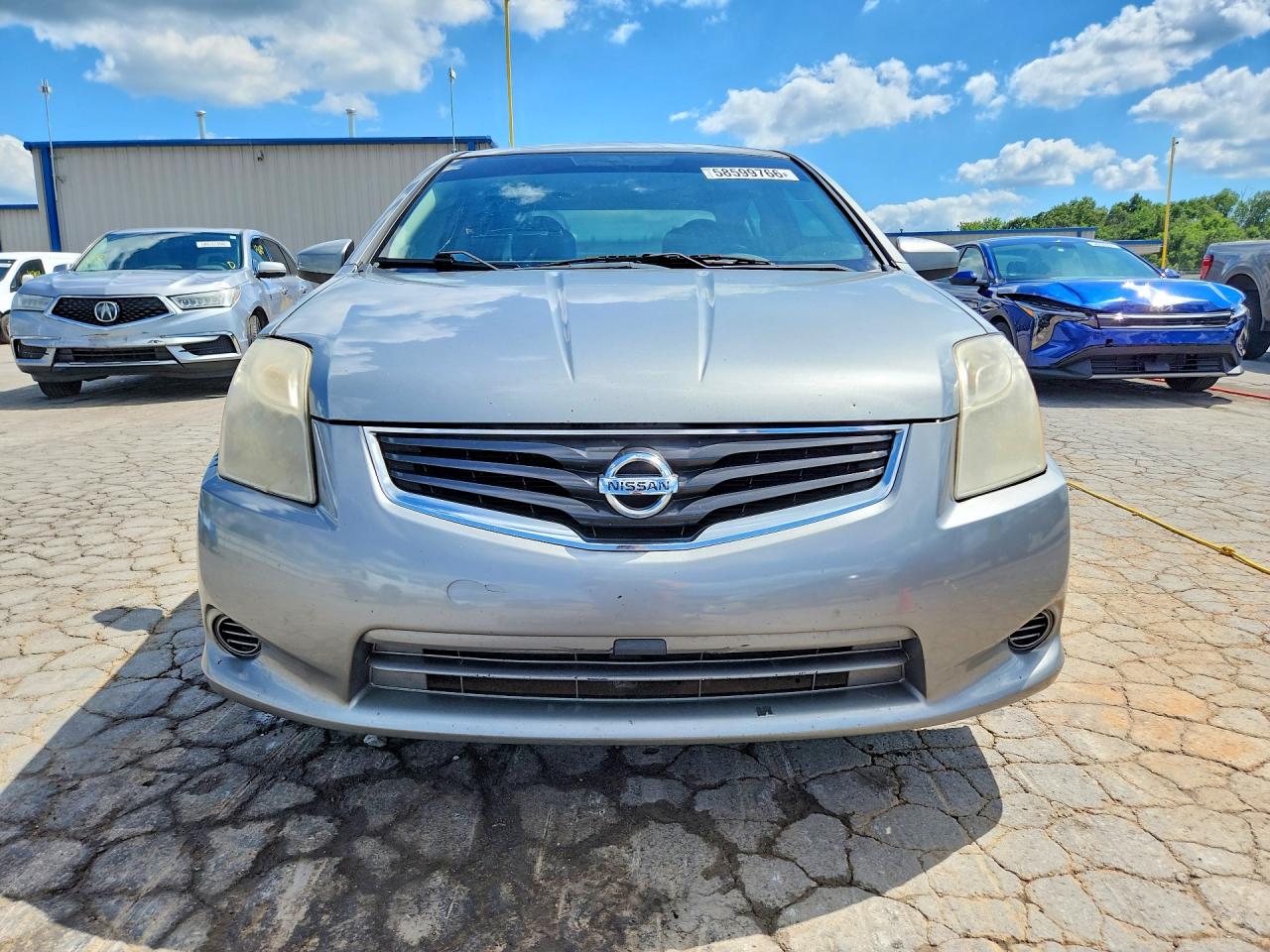 2012 Nissan Sentra 2.0 Silver vin: 3N1AB6AP3CL746823