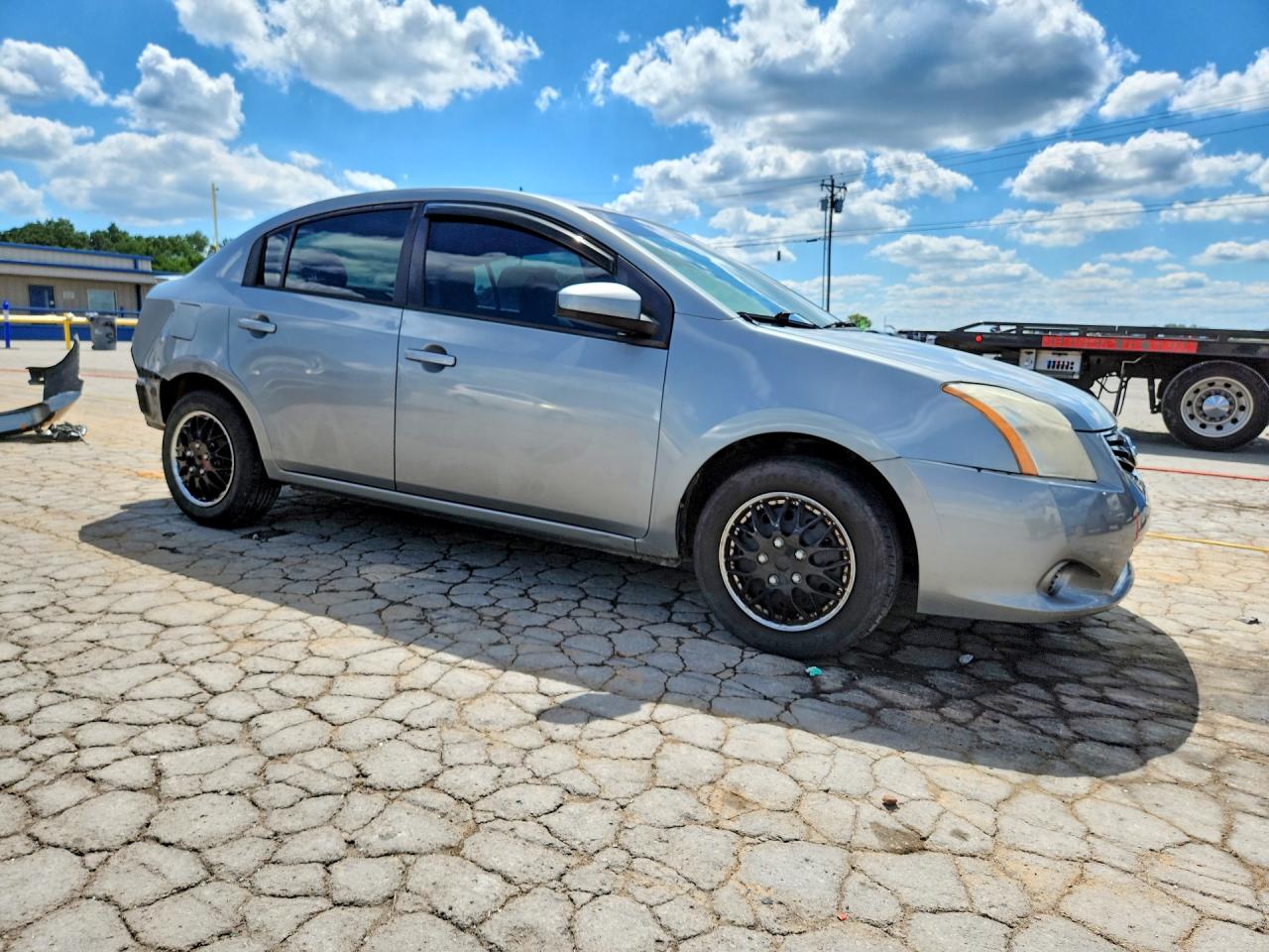 2012 Nissan Sentra 2.0 Silver vin: 3N1AB6AP3CL746823
