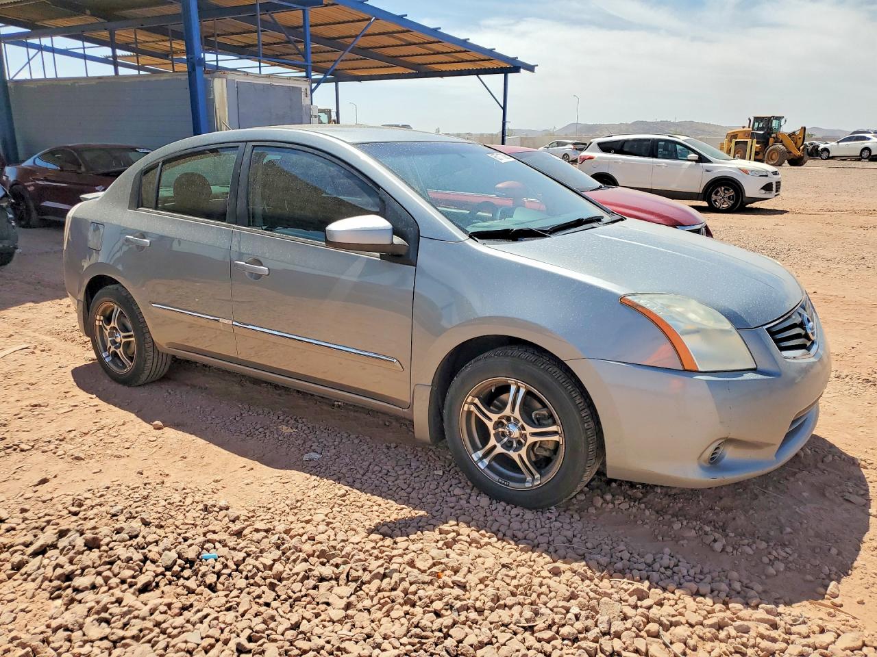 2012 Nissan Sentra 2.0 Silver vin: 3N1AB6AP3CL750595