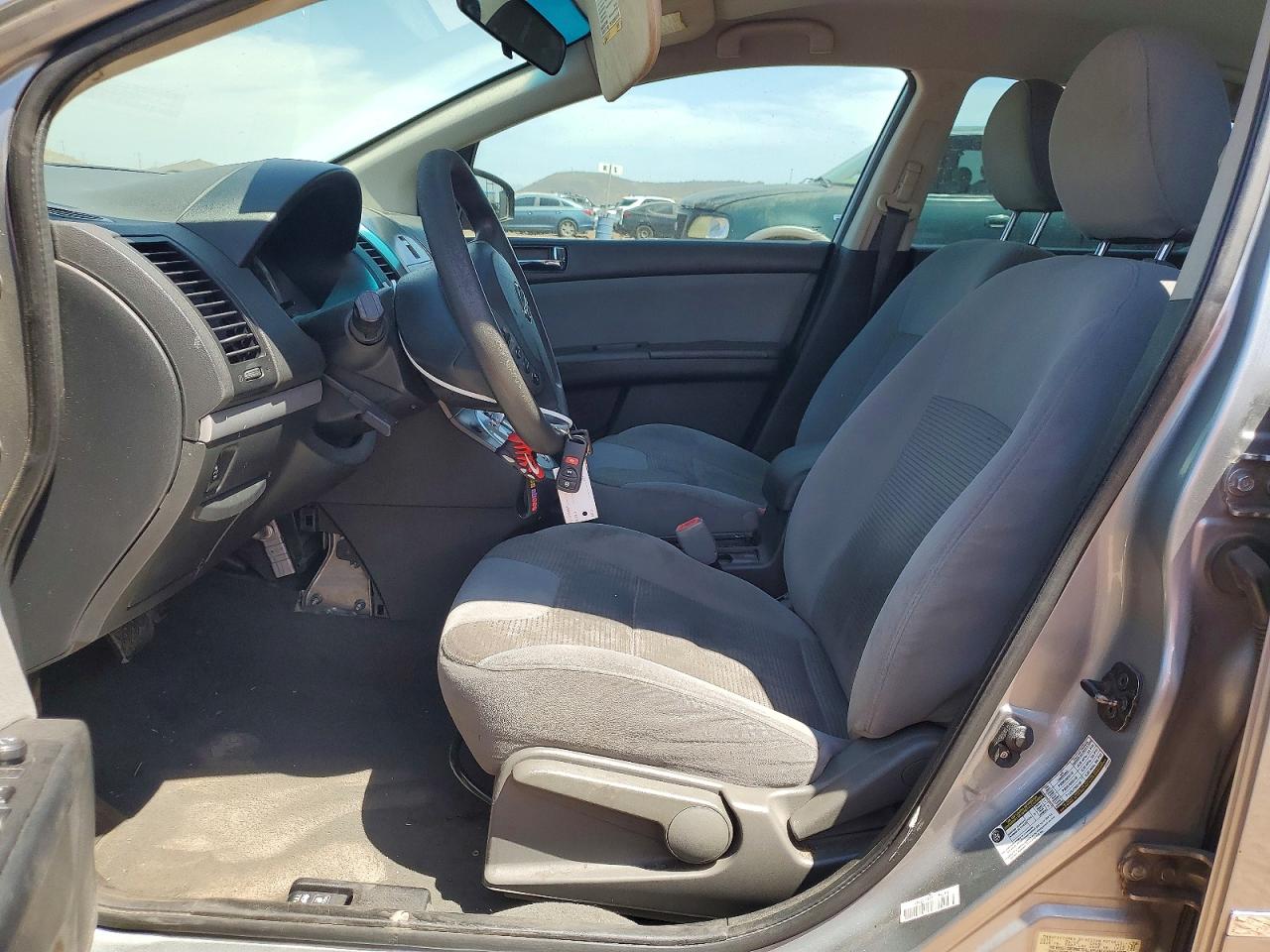 2012 Nissan Sentra 2.0 Silver vin: 3N1AB6AP3CL750595
