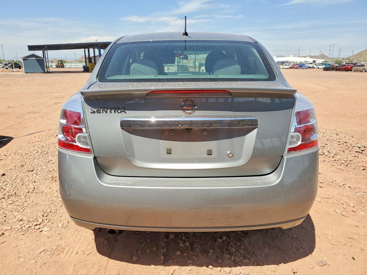 2012 Nissan Sentra 2.0 Silver vin: 3N1AB6AP3CL750595
