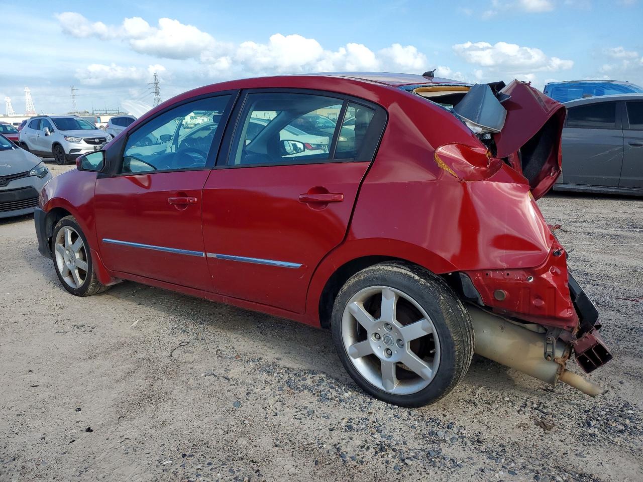 2012 Nissan Sentra 2.0 Red vin: 3N1AB6AP3CL764142