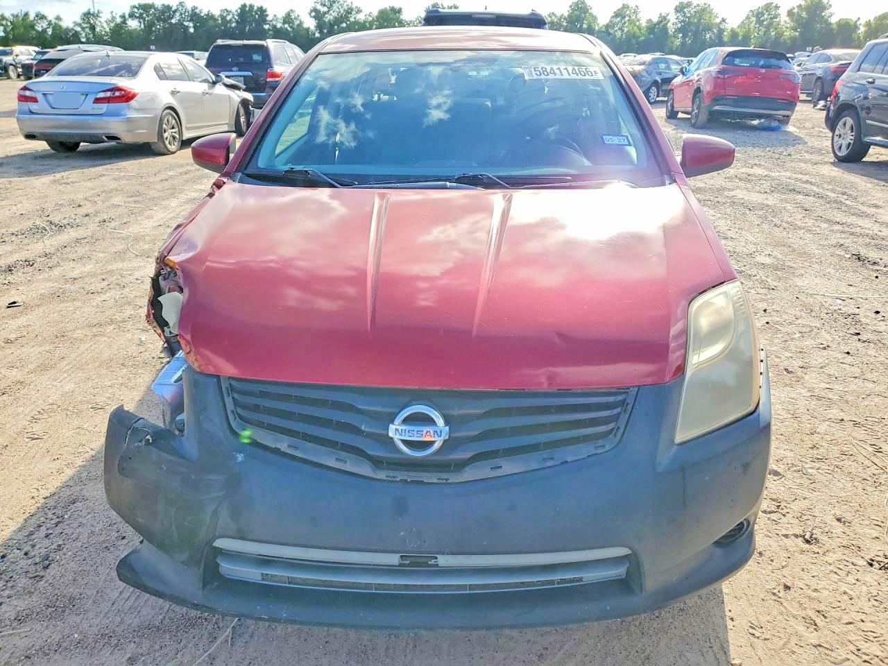 2012 Nissan Sentra 2.0 Red vin: 3N1AB6AP3CL764142