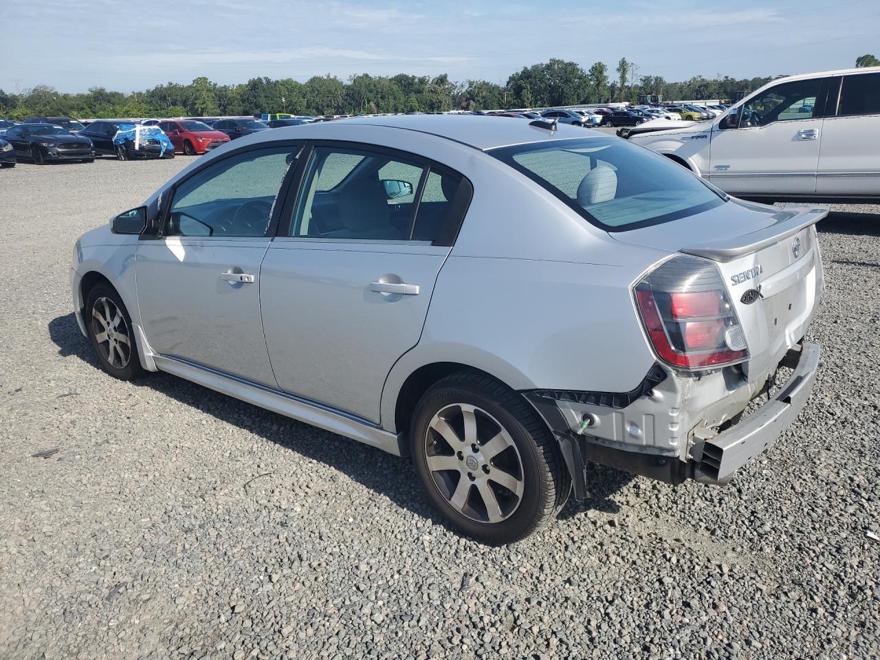 2012 Nissan Sentra 2.0 Silver vin: 3N1AB6AP3CL768563