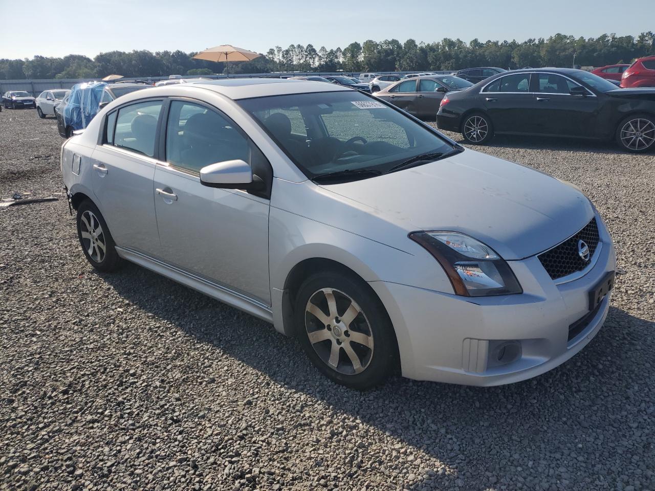 2012 Nissan Sentra 2.0 Silver vin: 3N1AB6AP3CL768563
