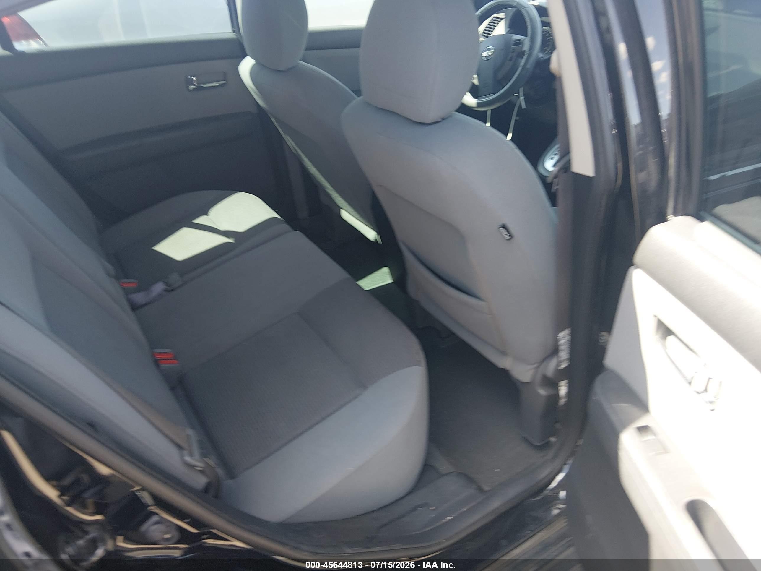 2012 Nissan Sentra 2.0 Sr Black vin: 3N1AB6AP3CL773875