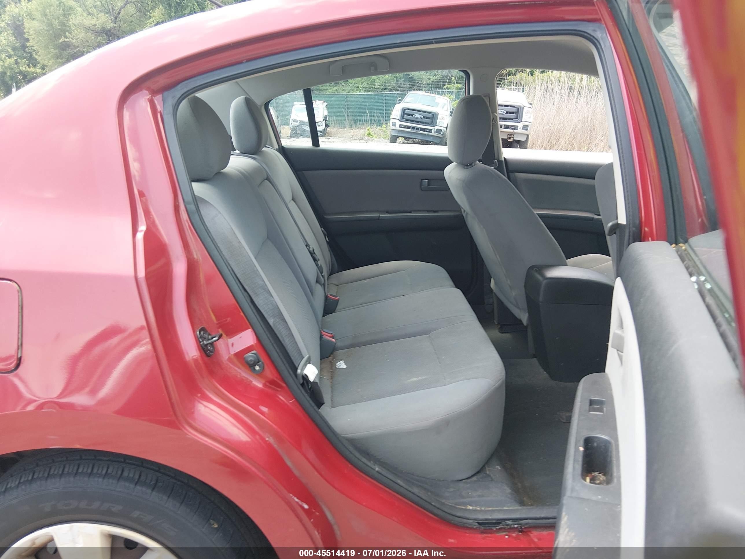 2012 Nissan Sentra 2.0 Red vin: 3N1AB6AP3CL775061