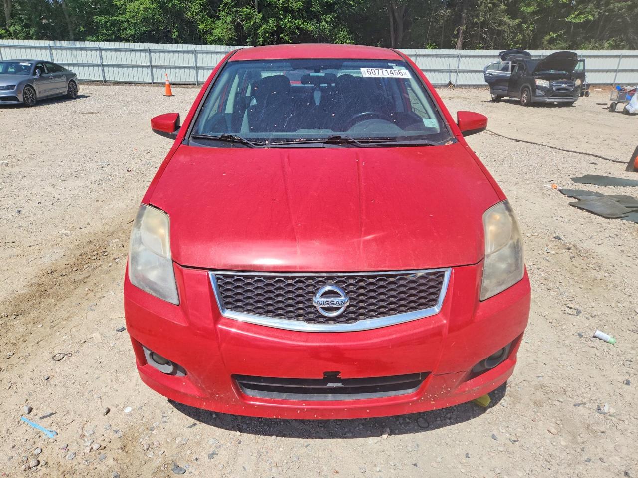 2012 Nissan Sentra 2.0 Red vin: 3N1AB6AP3CL779739