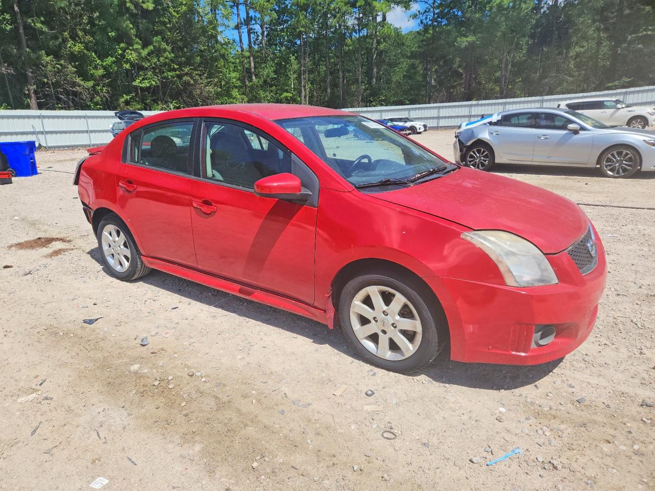 2012 Nissan Sentra 2.0 Red vin: 3N1AB6AP3CL779739