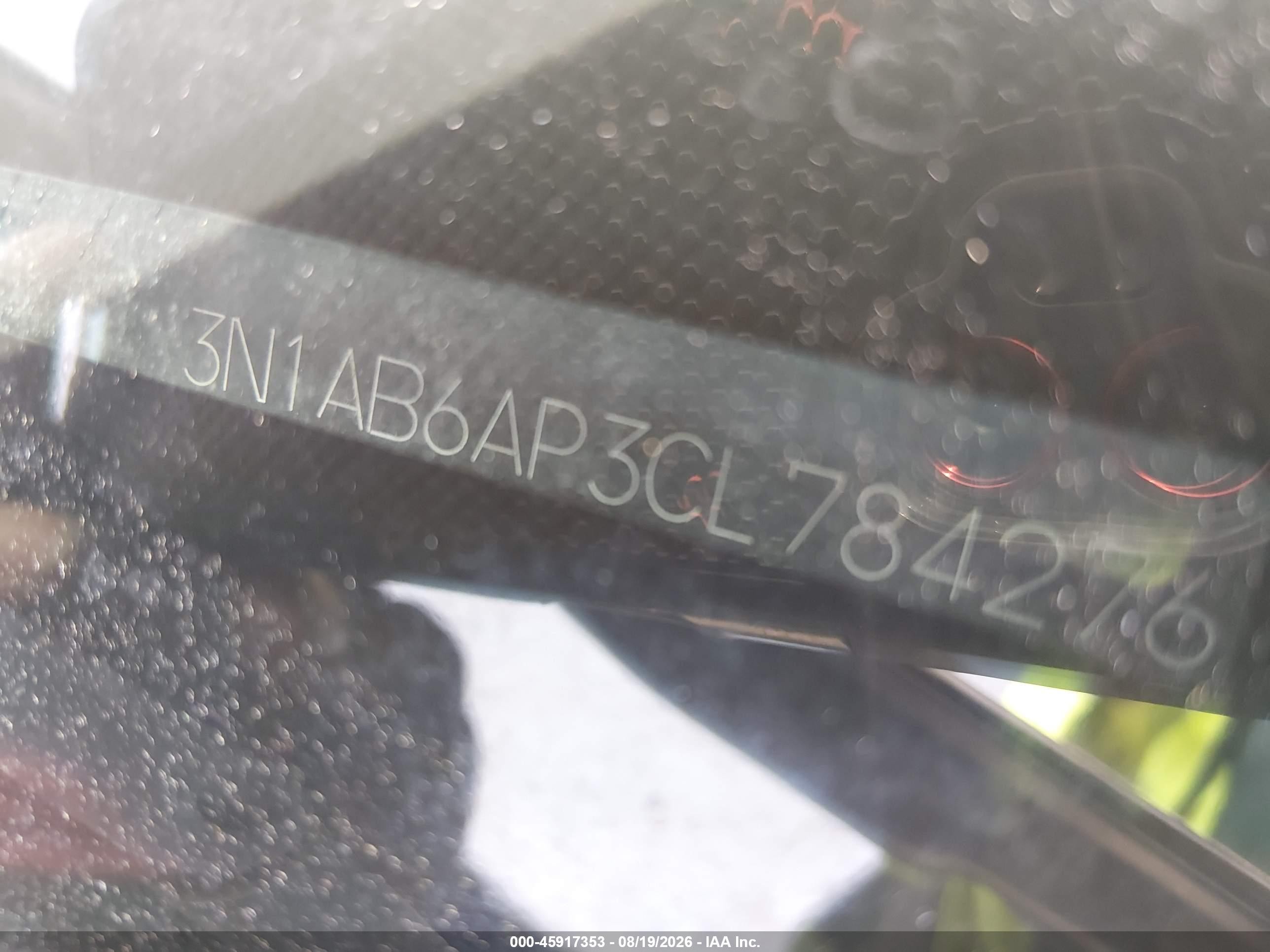 2012 Nissan Sentra 2.0 Черный vin: 3N1AB6AP3CL784276