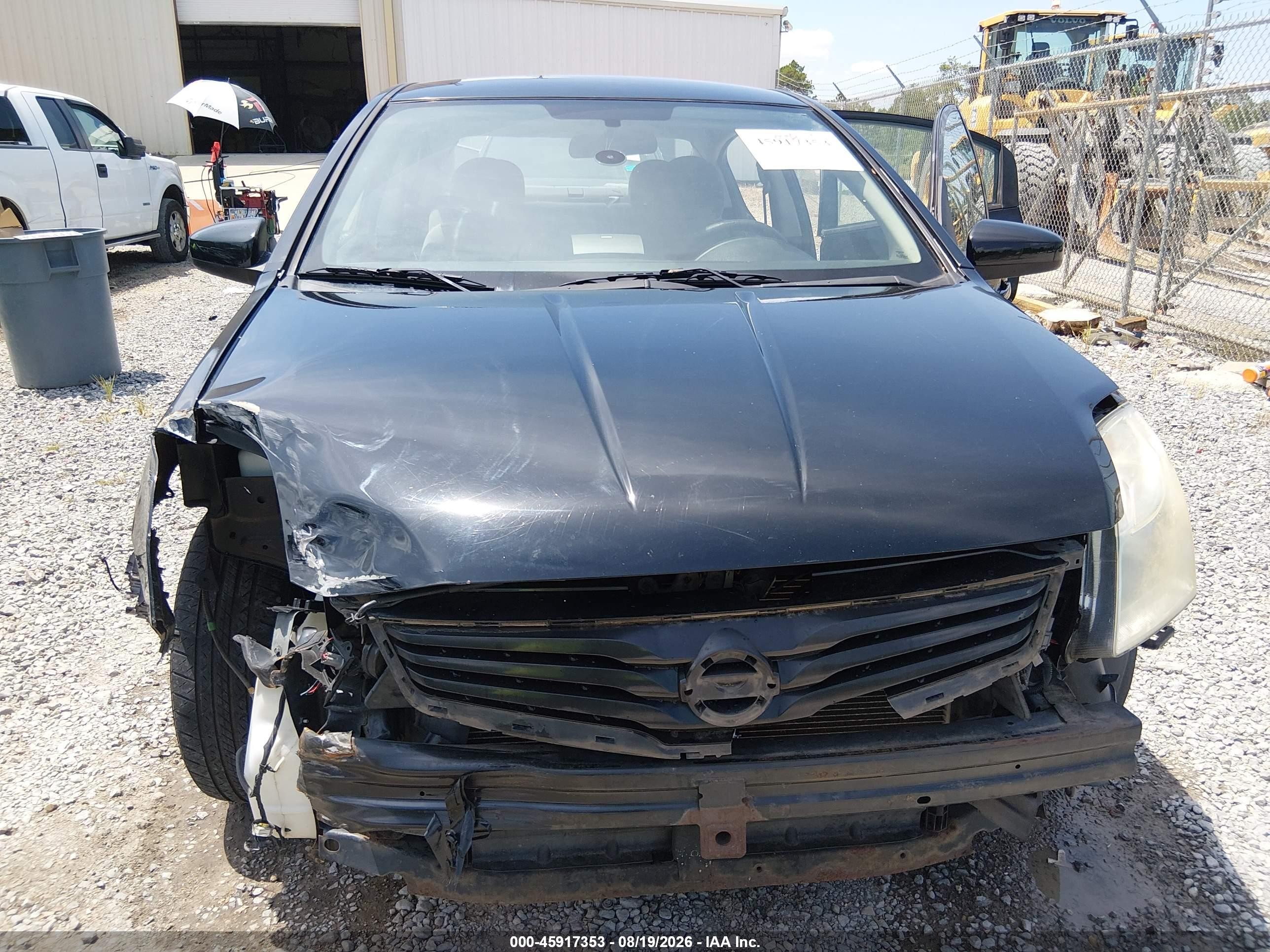 2012 Nissan Sentra 2.0 Черный vin: 3N1AB6AP3CL784276