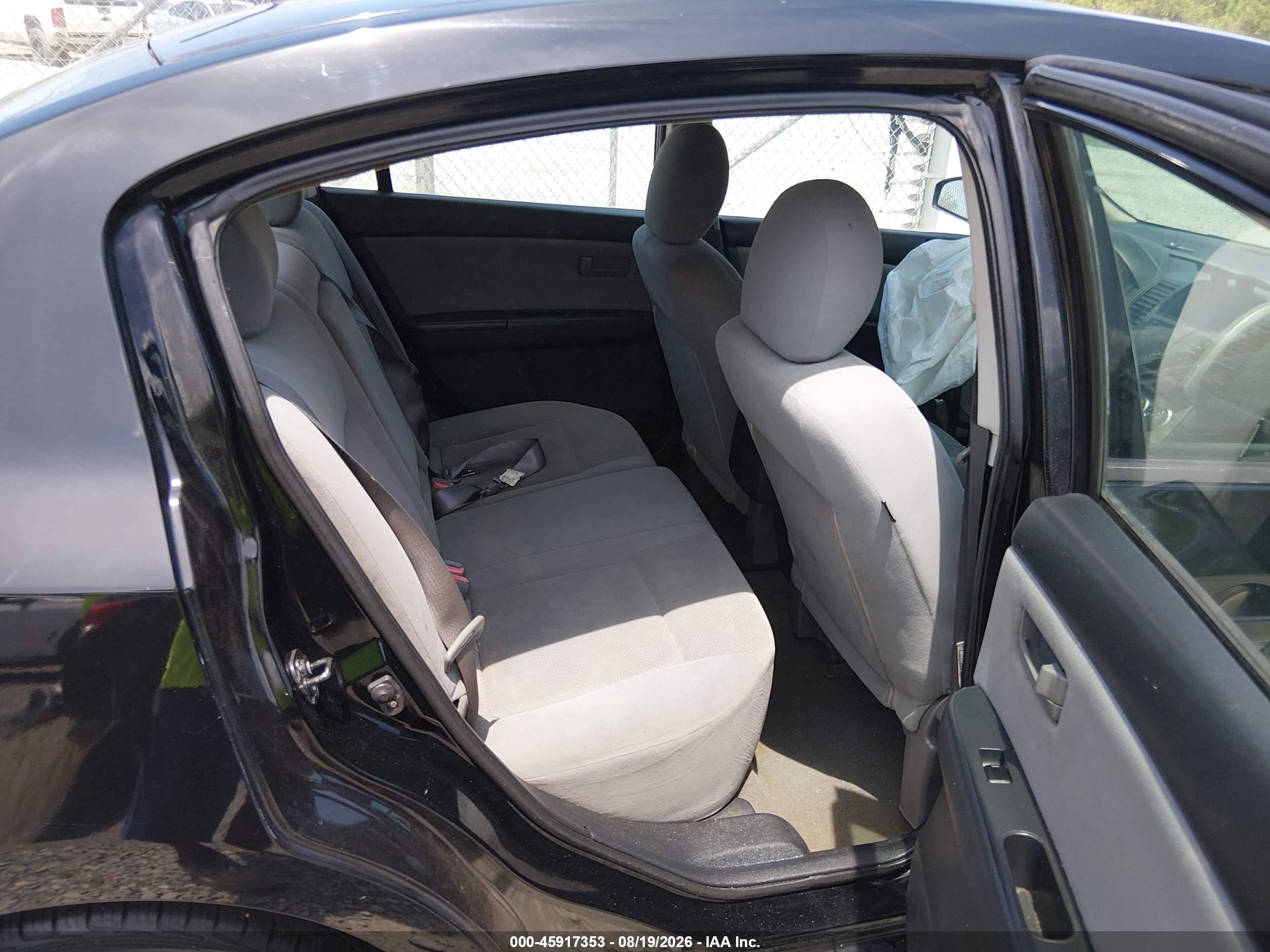 2012 Nissan Sentra 2.0 Черный vin: 3N1AB6AP3CL784276