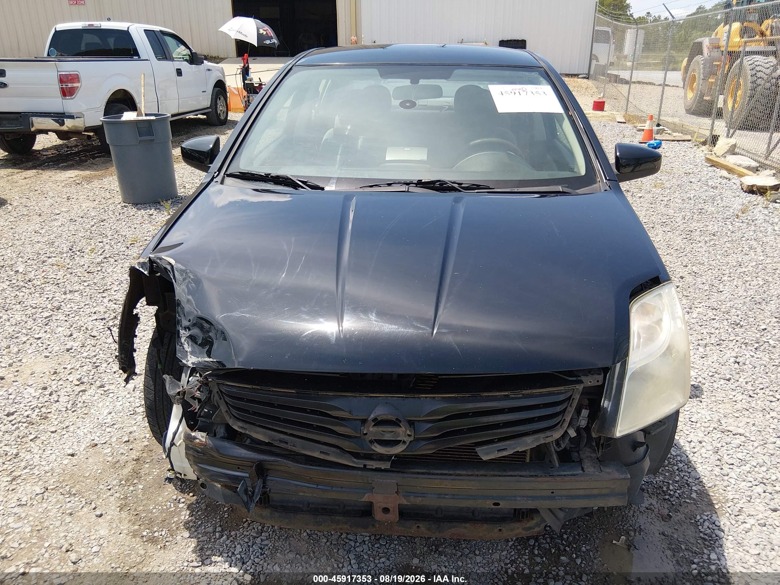 2012 Nissan Sentra 2.0 Черный vin: 3N1AB6AP3CL784276