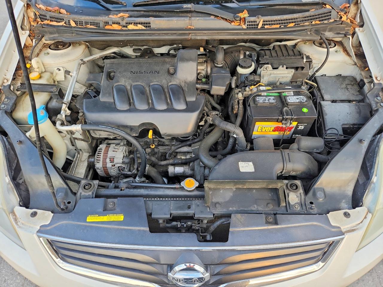 2010 Nissan Sentra 2.0 White vin: 3N1AB6AP4AL621407