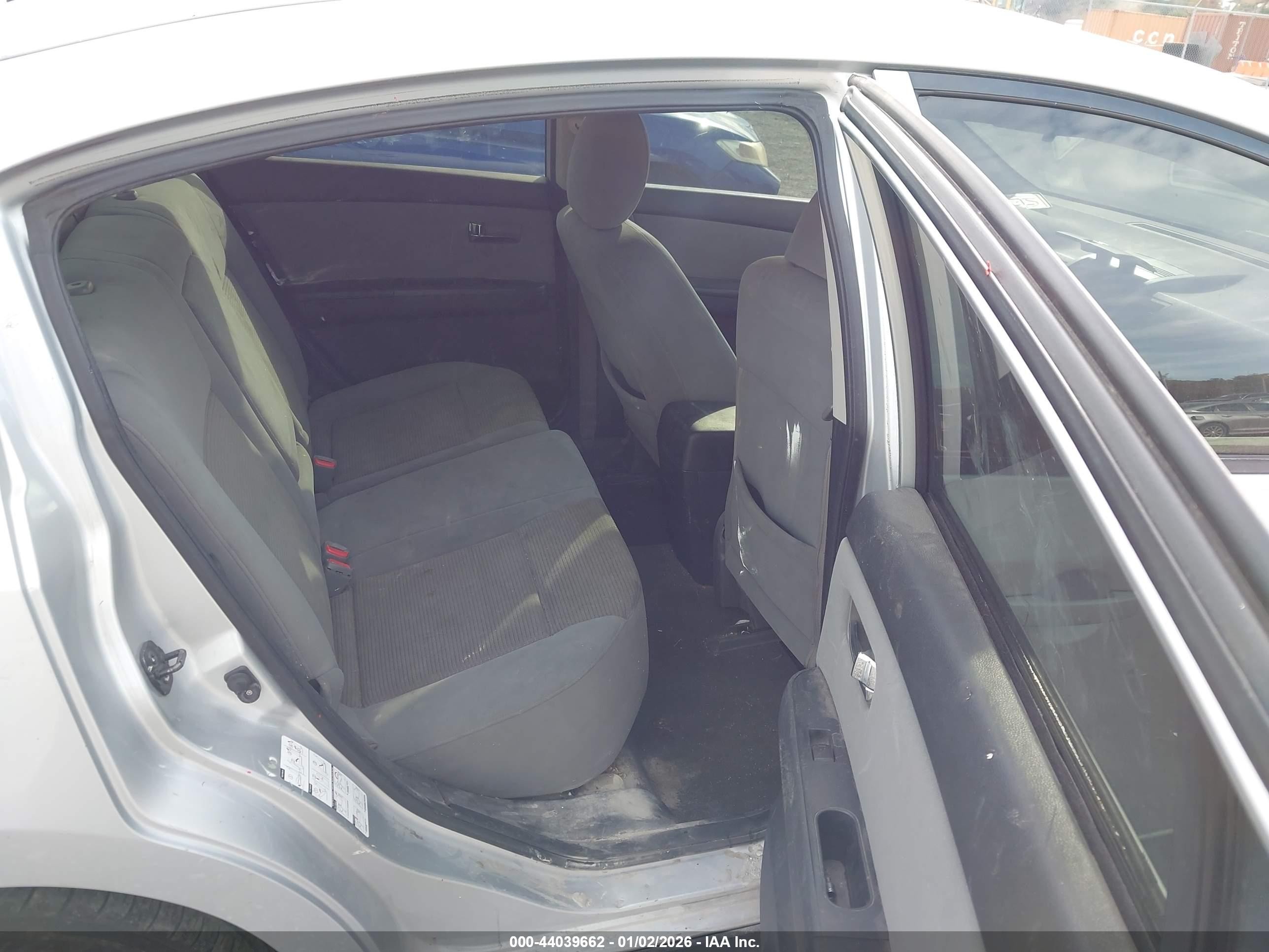 2010 Nissan Sentra 2.0sr Silver vin: 3N1AB6AP4AL631130