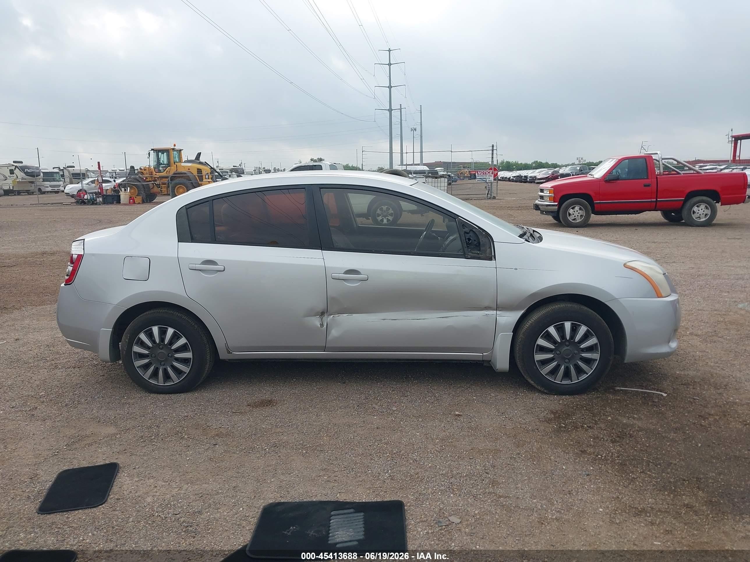 2010 Nissan Sentra 2.0 Silver vin: 3N1AB6AP4AL636831